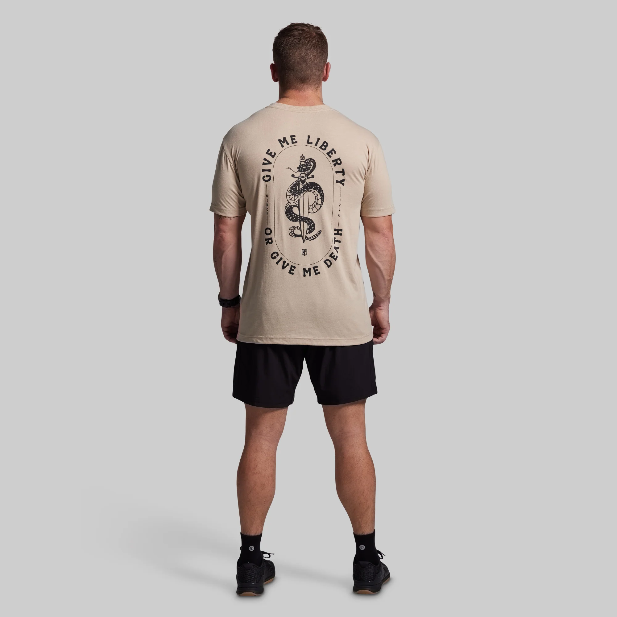 Give Me Liberty Tee (Tan) - Image 7