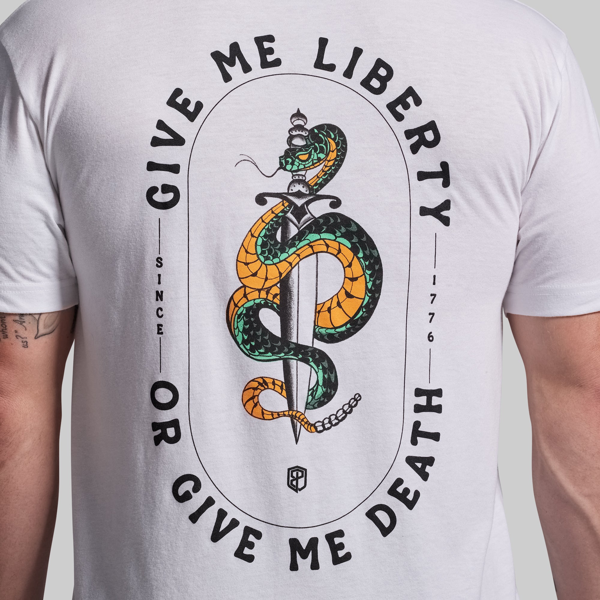 Give Me Liberty Tee (White) - Image 4