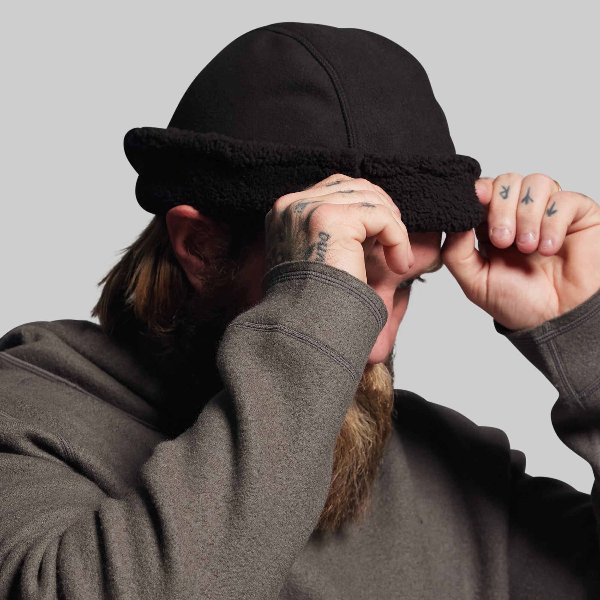 Headwind Fleece Beanie (Black) - Image 11