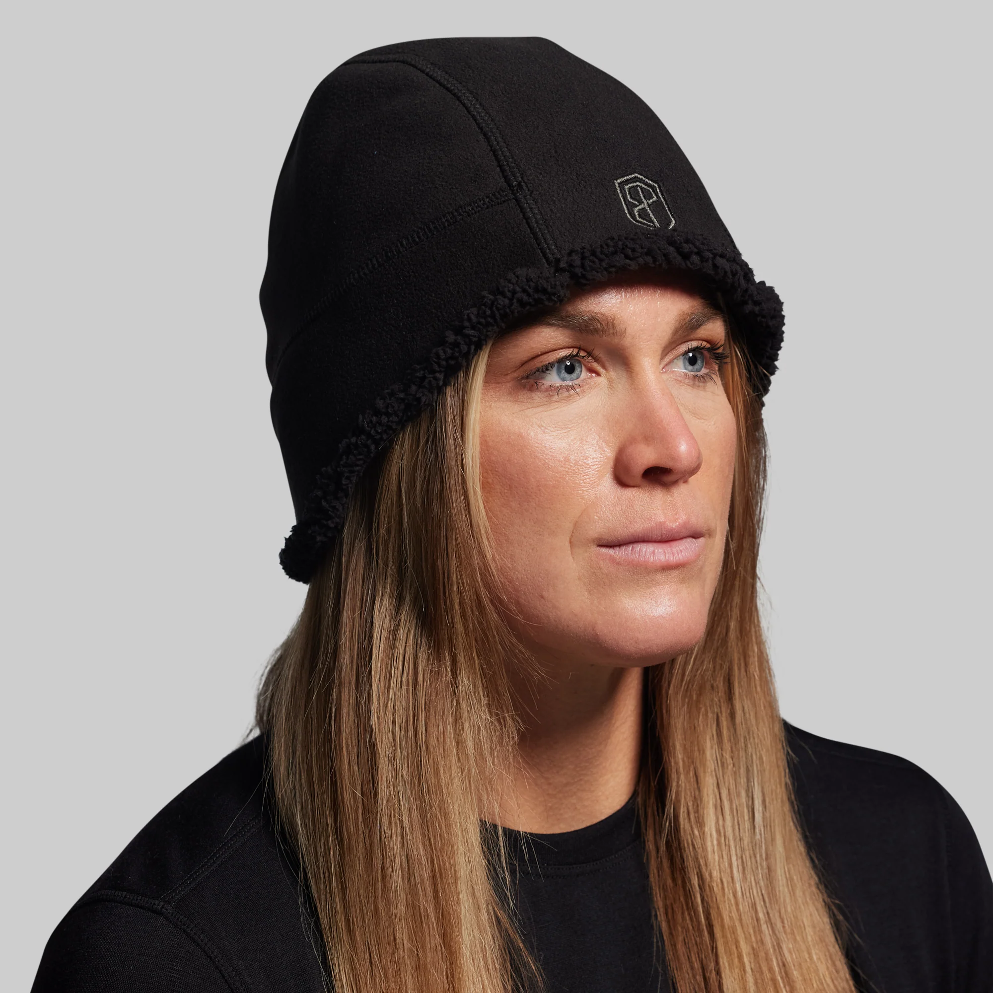 Headwind Fleece Beanie (Black) - Image 3