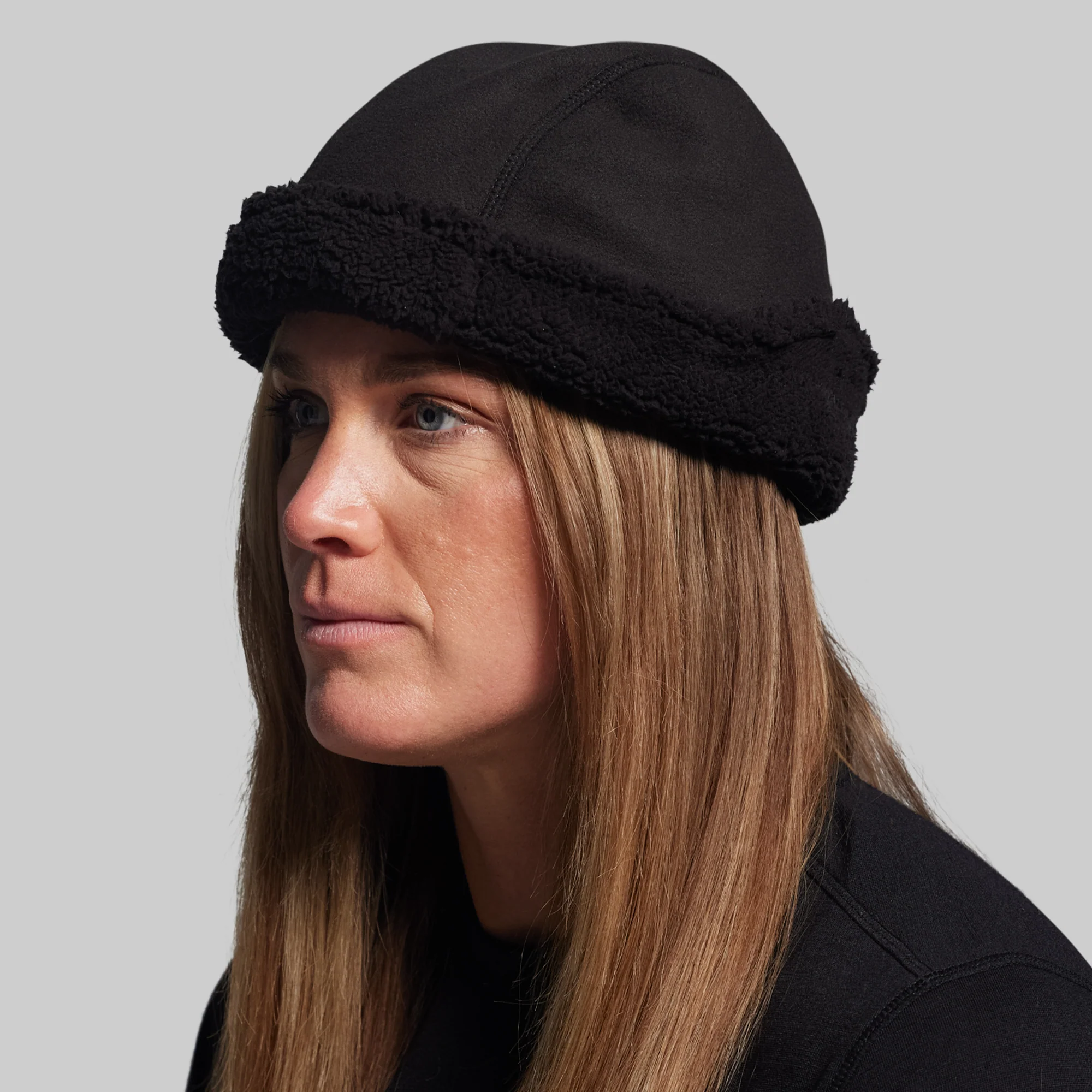 Headwind Fleece Beanie (Black) - Image 4