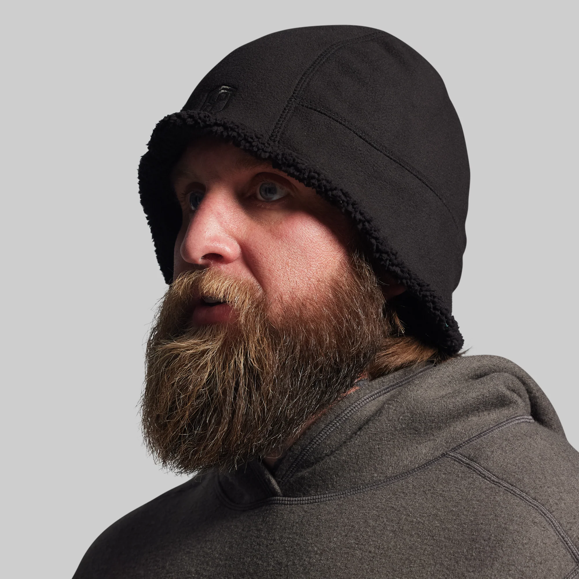 Headwind Fleece Beanie (Black) - Image 5