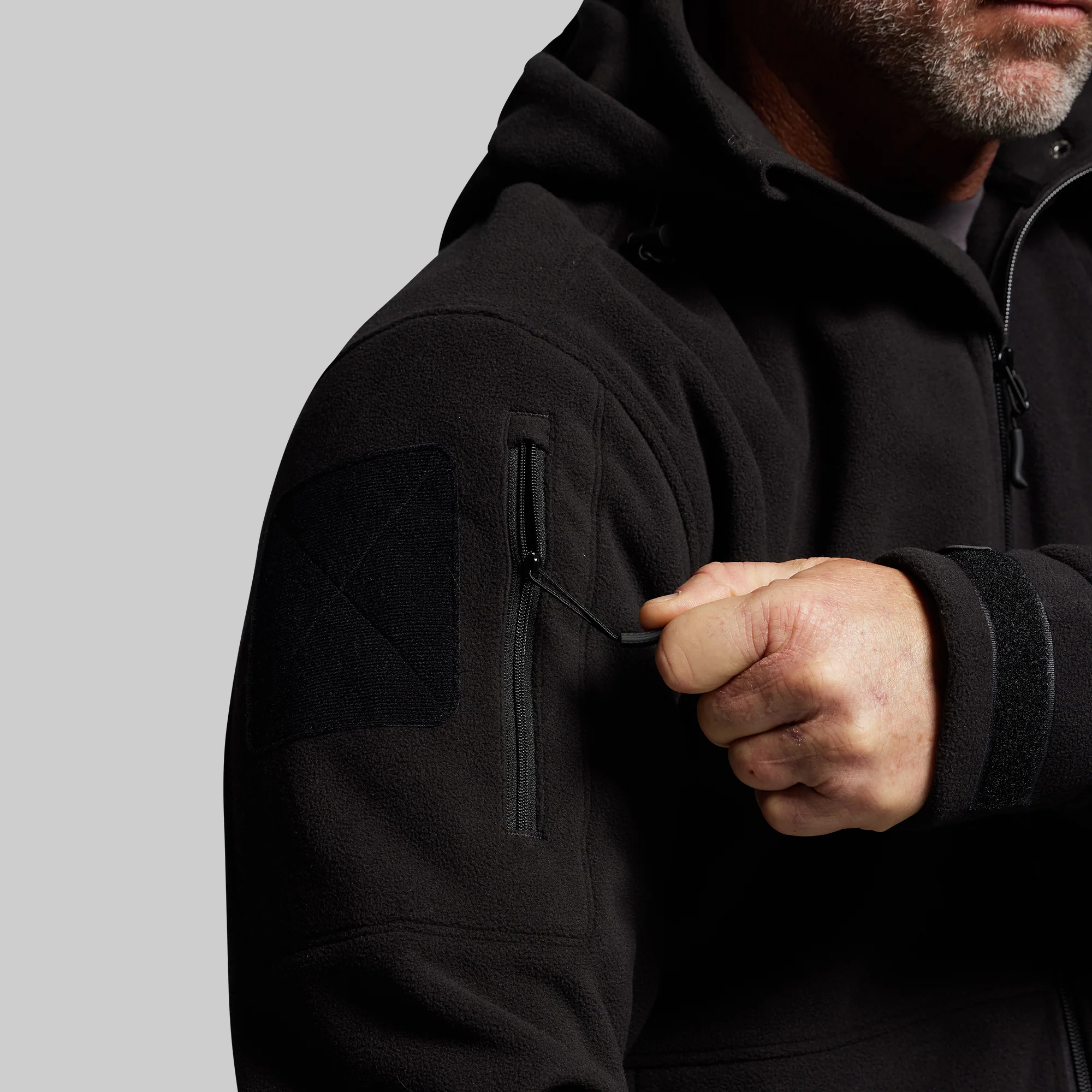 Headwind Fleece Jacket (Black) - Image 8