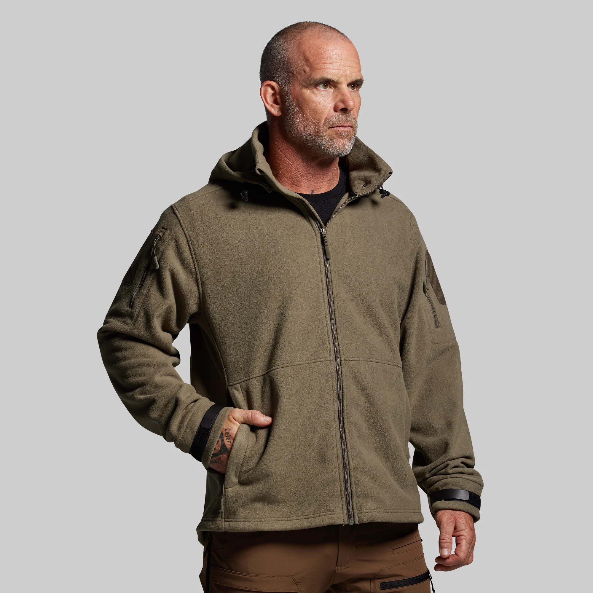 Headwind Fleece Jacket (OD Green) - Image 3