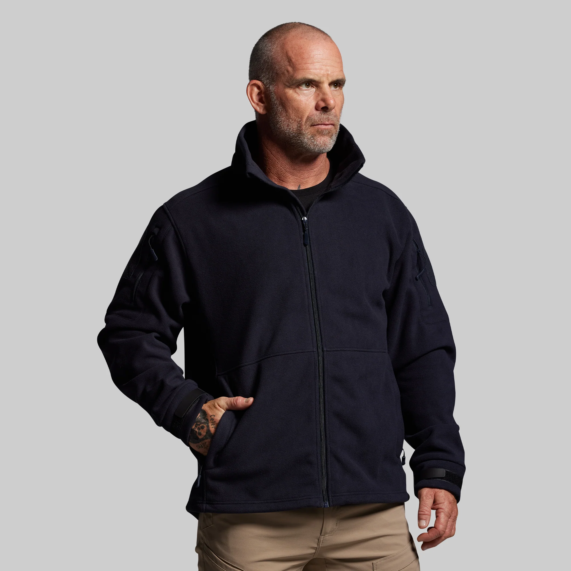 Headwind Fleece Jacket (Police Blue) - Image 3