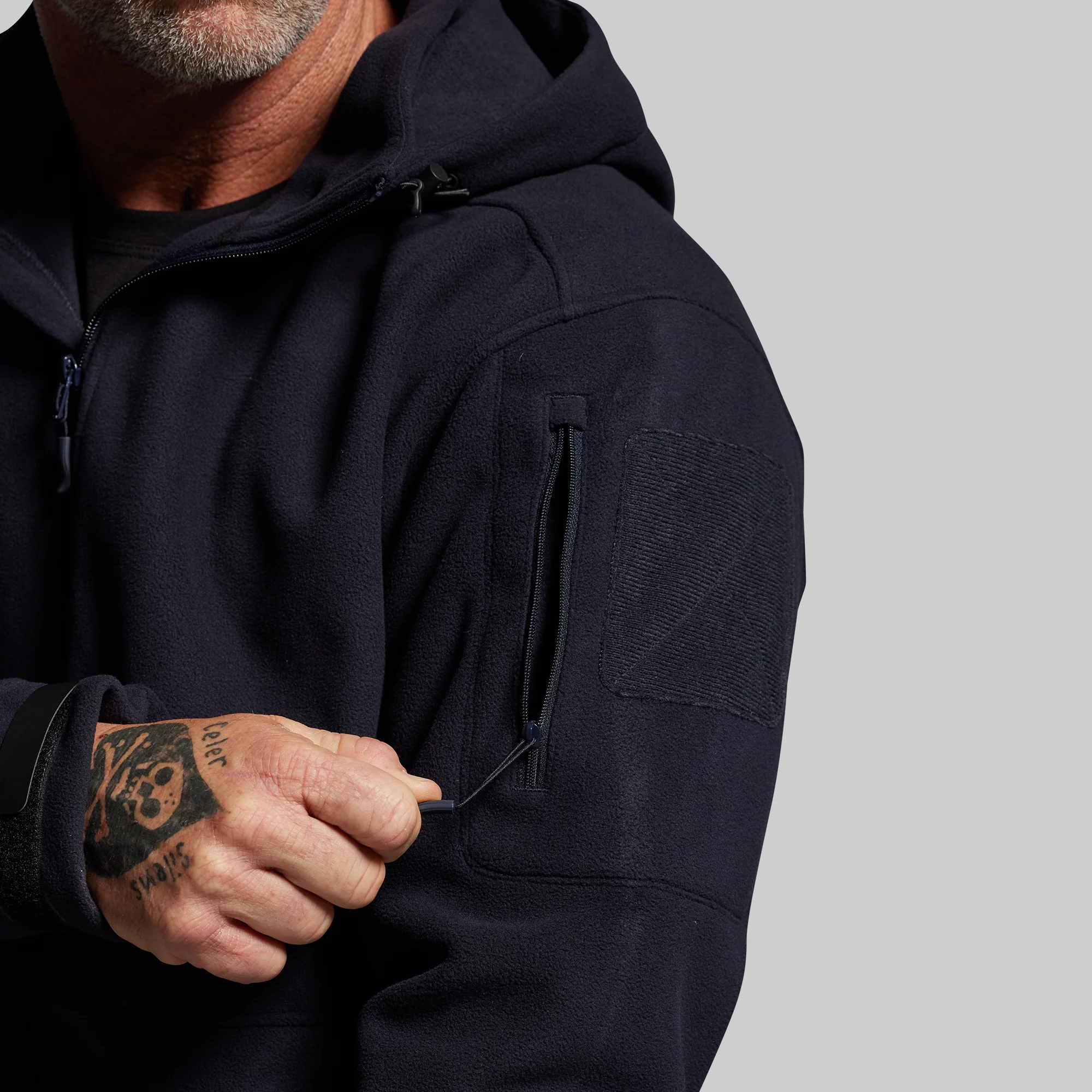 Headwind Fleece Jacket (Police Blue) - Image 8