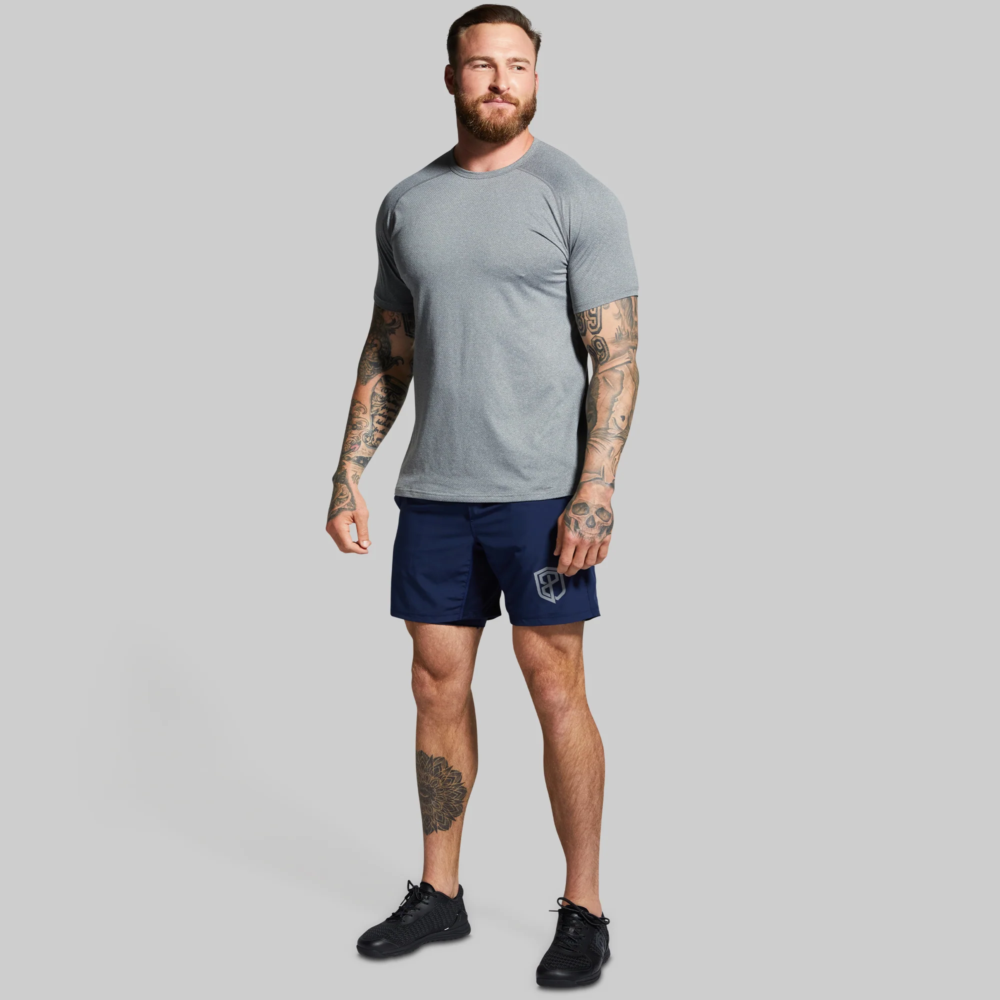 Heritage Tee (Heather Grey) - Image 4