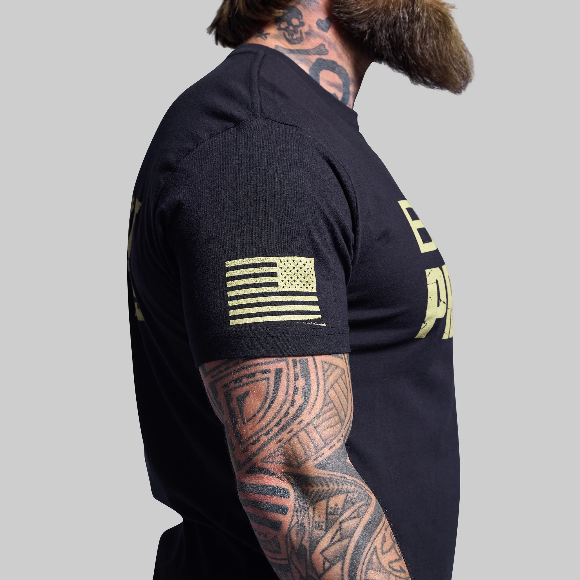 Hungriest Man Eats Tee (Black) - Image 3