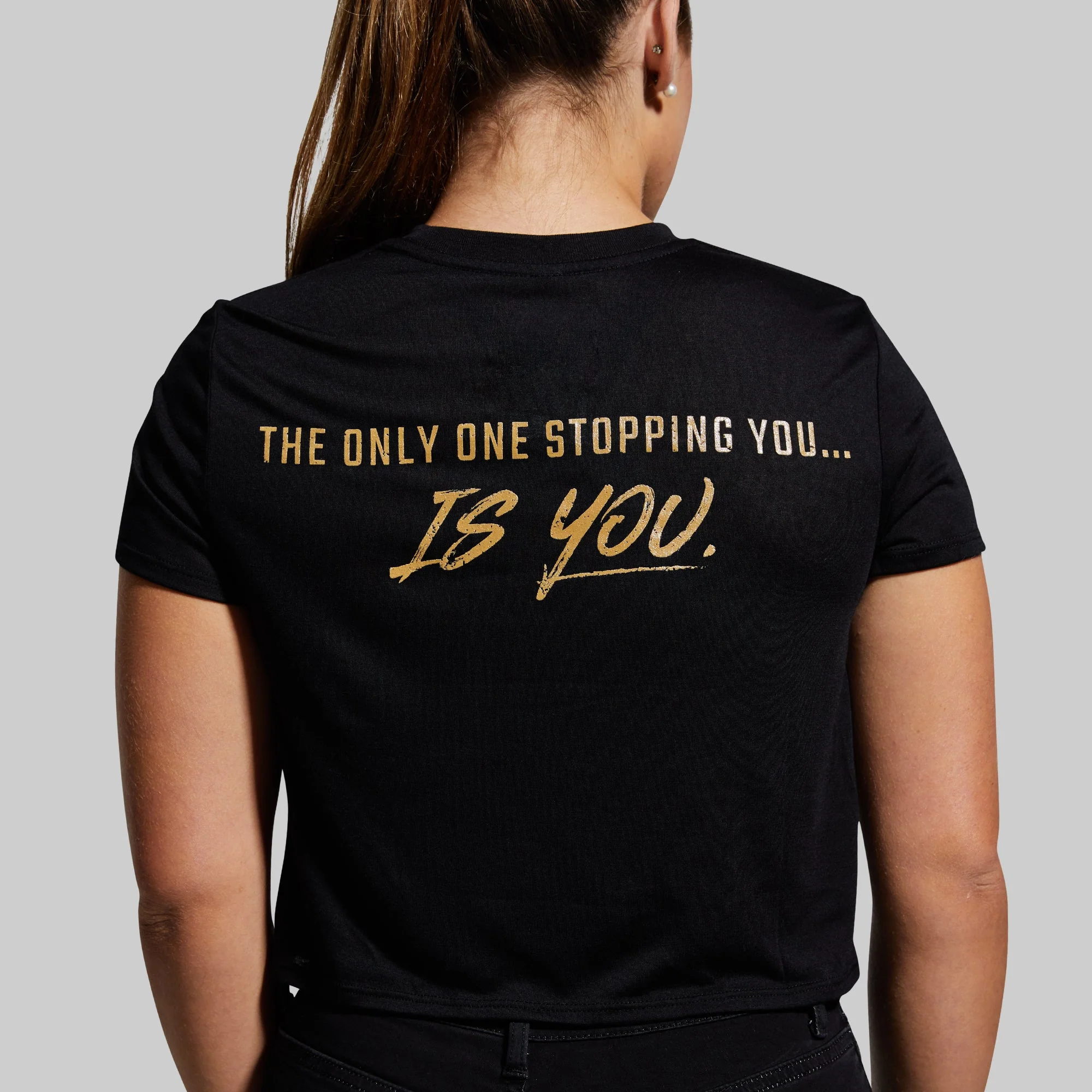 Iron Savage Crop Tee (Black) - Image 8