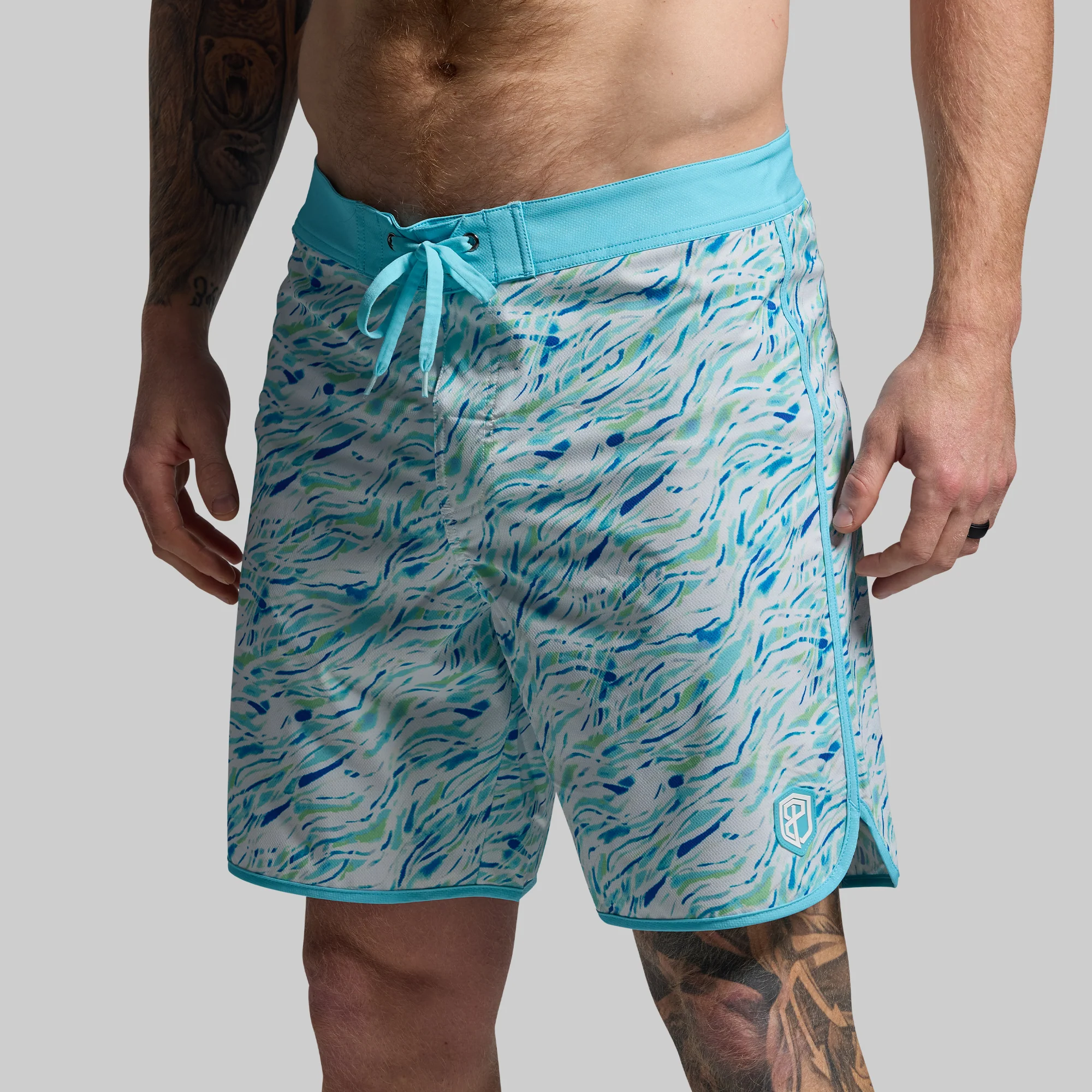 Island Short 8" (Blue Waves) - Image 3