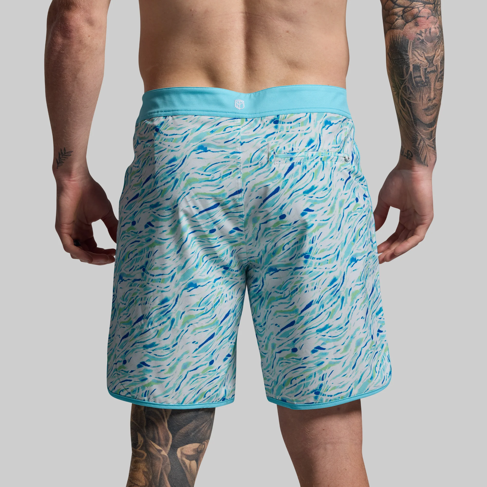 Island Short 8" (Blue Waves) - Image 4
