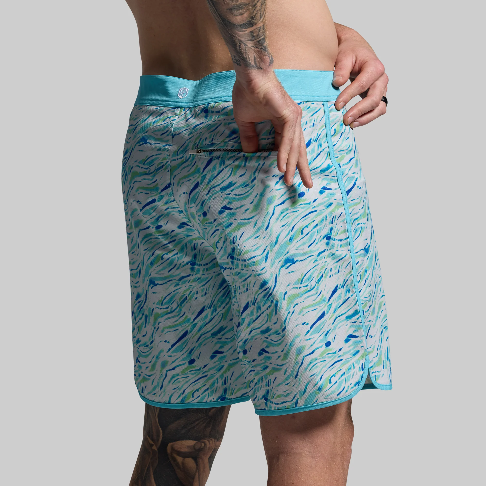 Island Short 8" (Blue Waves) - Image 6