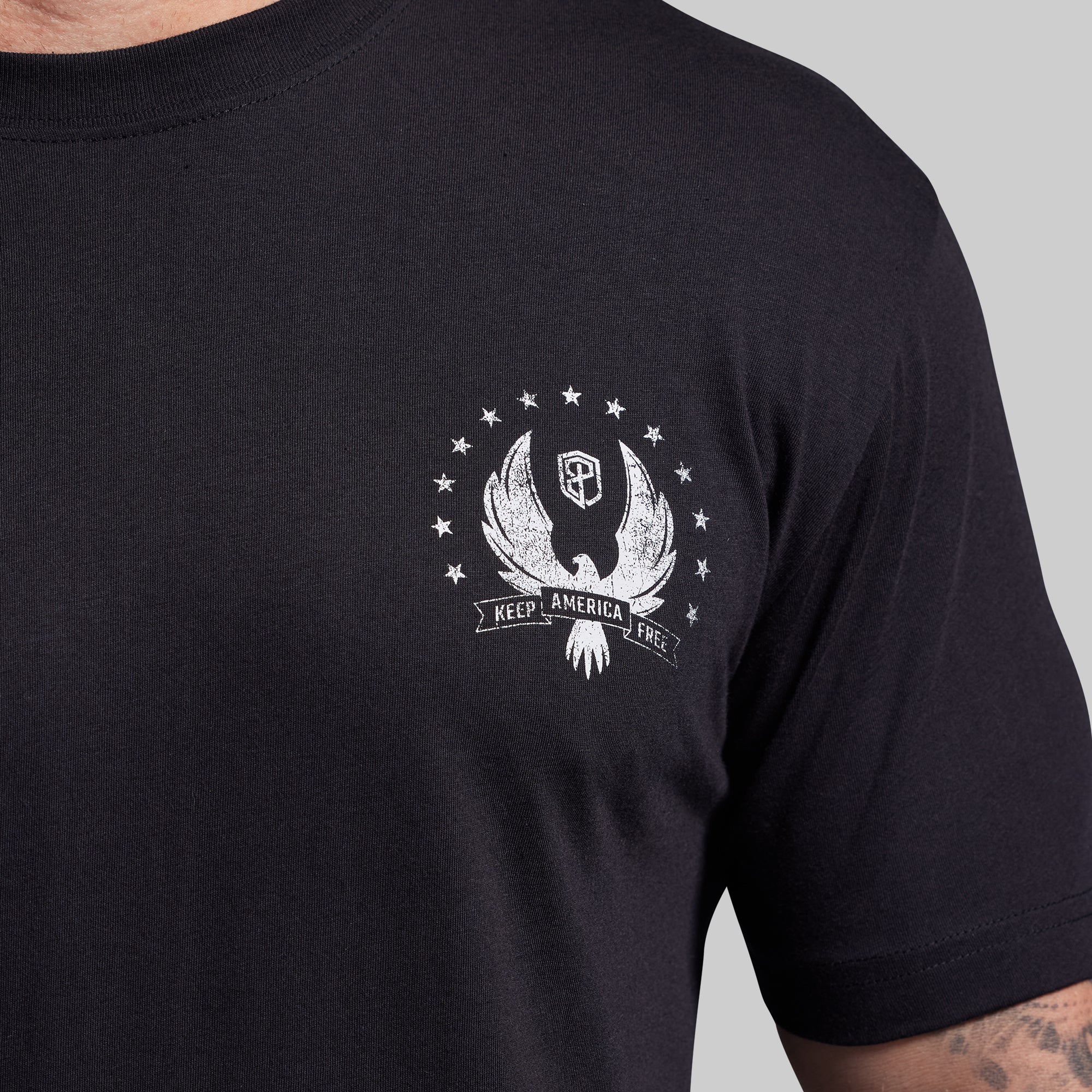Keep America Free Tee (Black) - Image 3