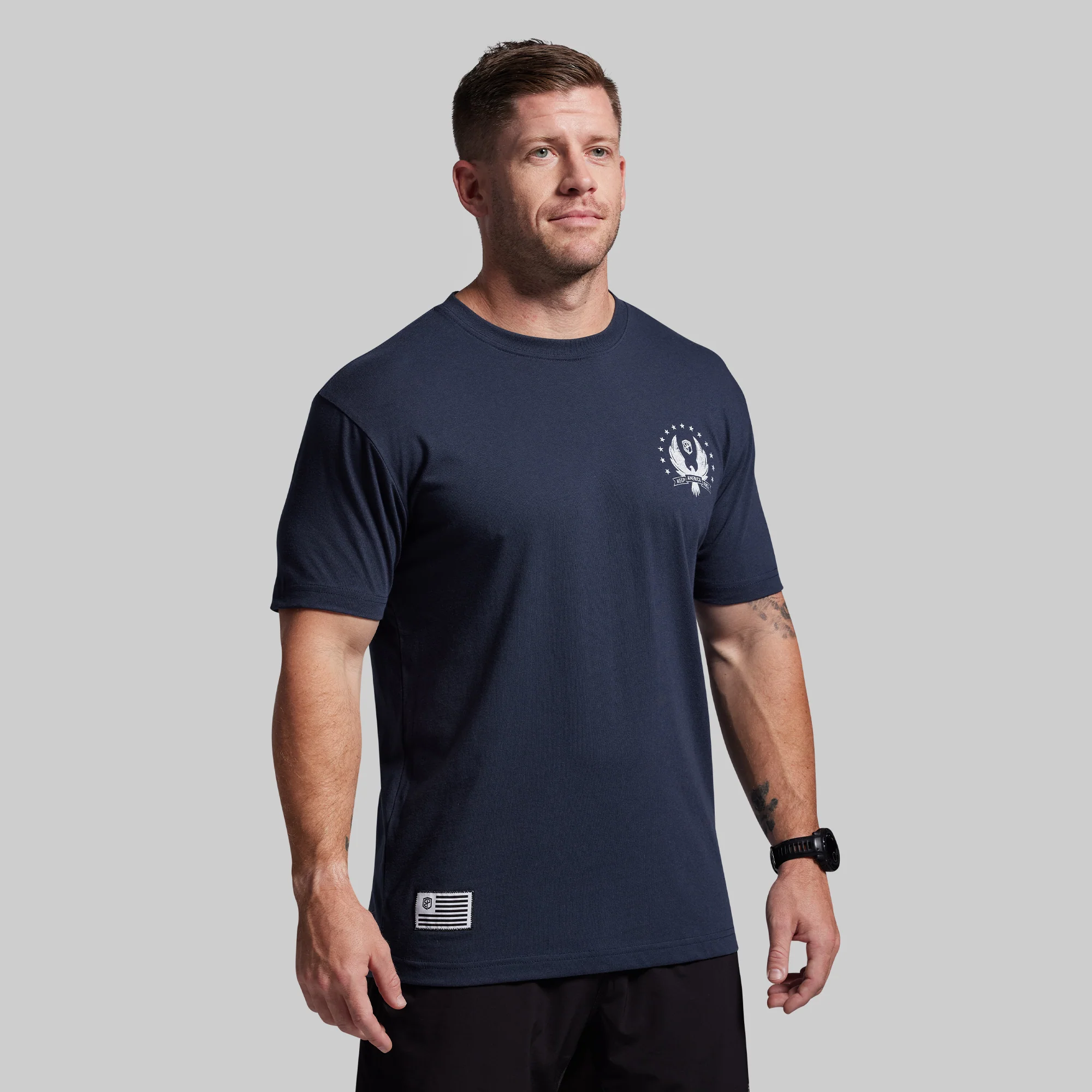 Keep America Free Tee (Navy) - Image 2