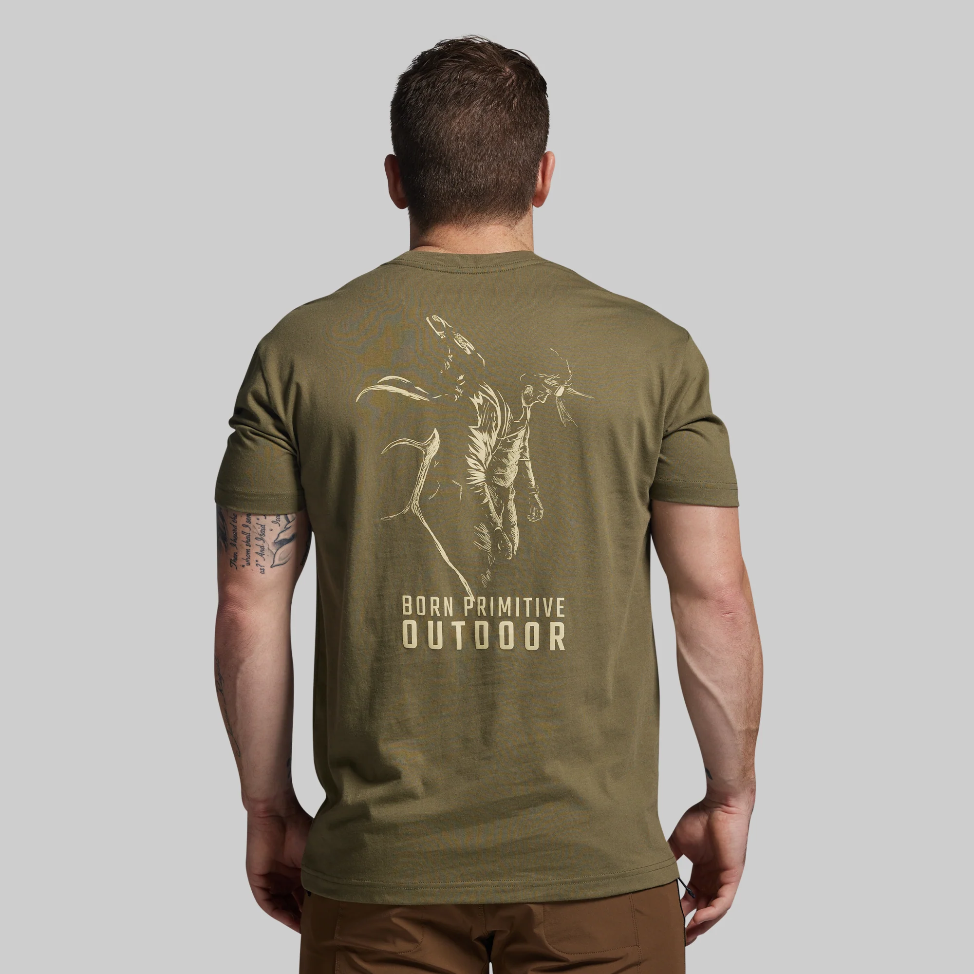 Late Night Tee (Tactical Green) - Image 2