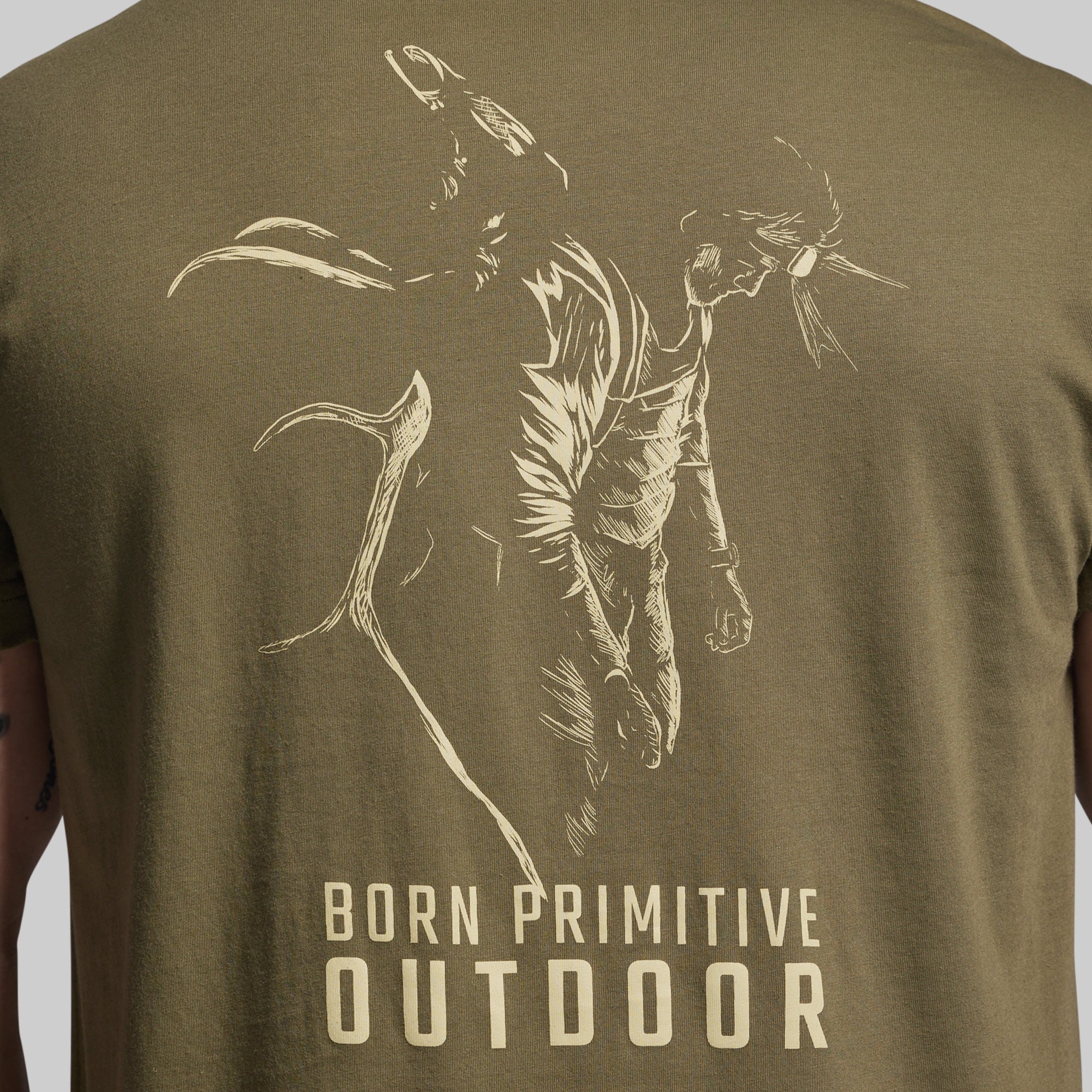 Late Night Tee (Tactical Green) - Image 3
