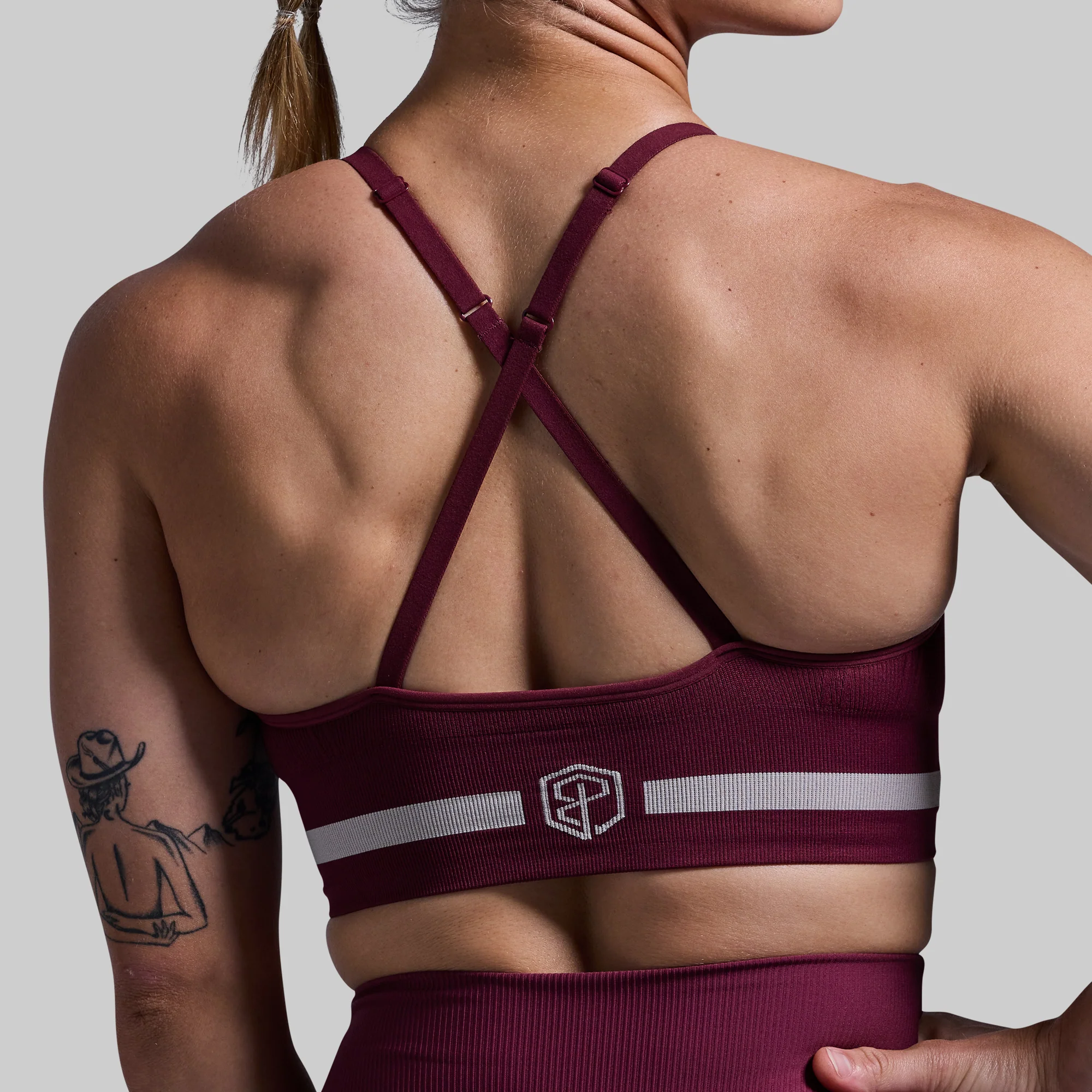 Level Up Sports Bra (Garnet) - Image 4