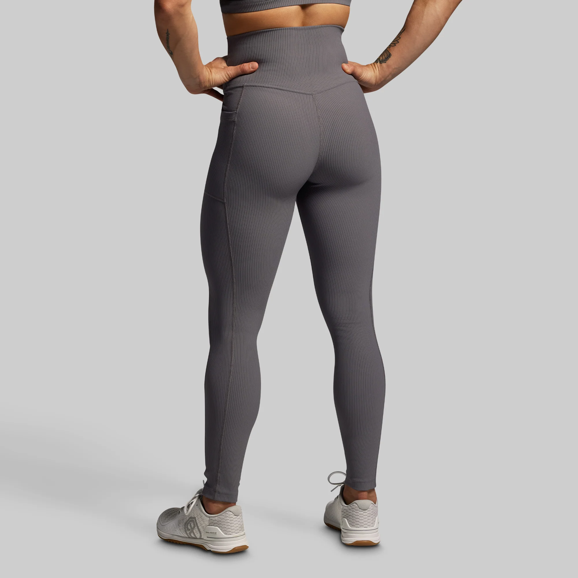 Limitless Legging w/ Pockets (Dark Grey) - Image 2