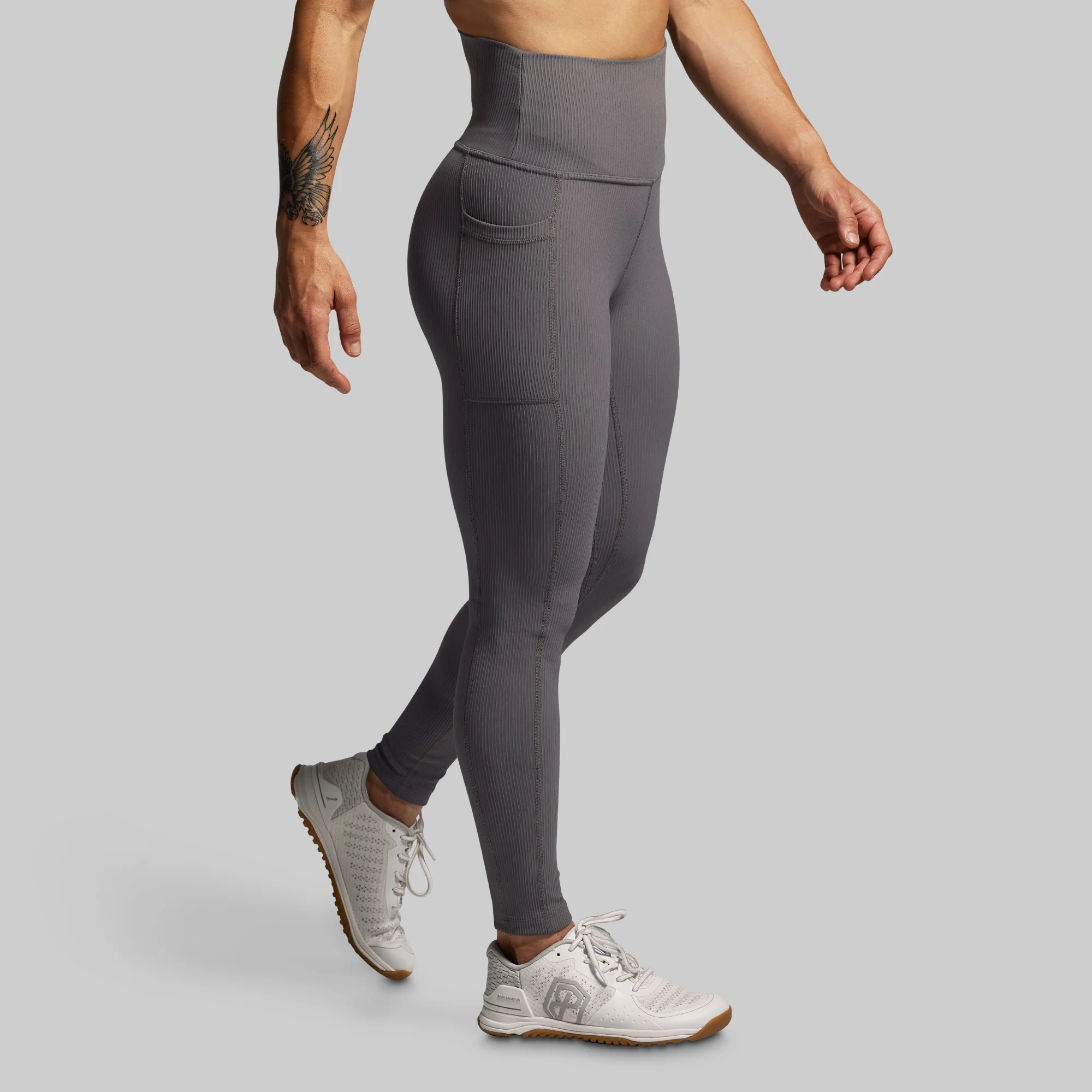 Limitless Legging w/ Pockets (Dark Grey) - Image 3