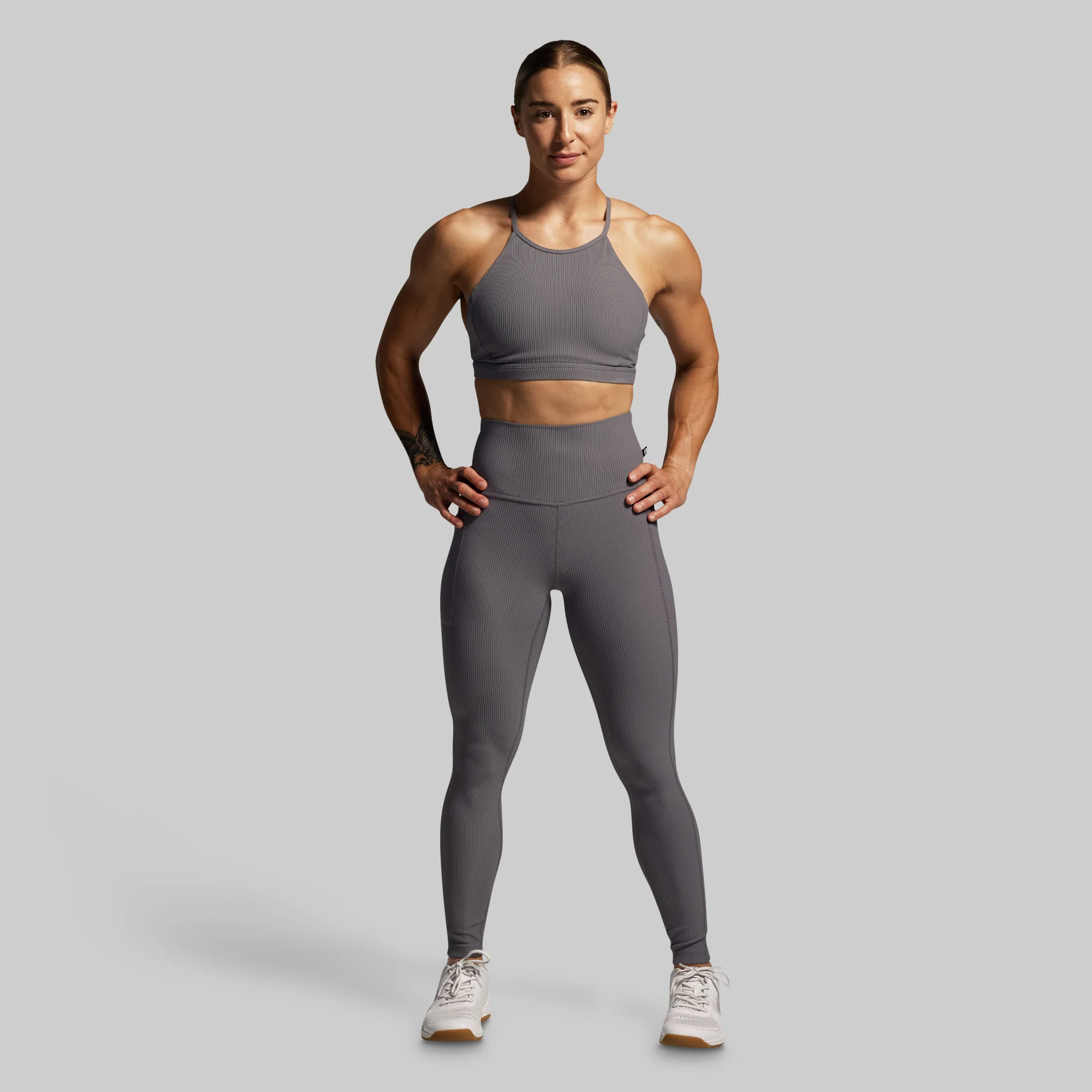 Limitless Legging w/ Pockets (Dark Grey) - Image 5