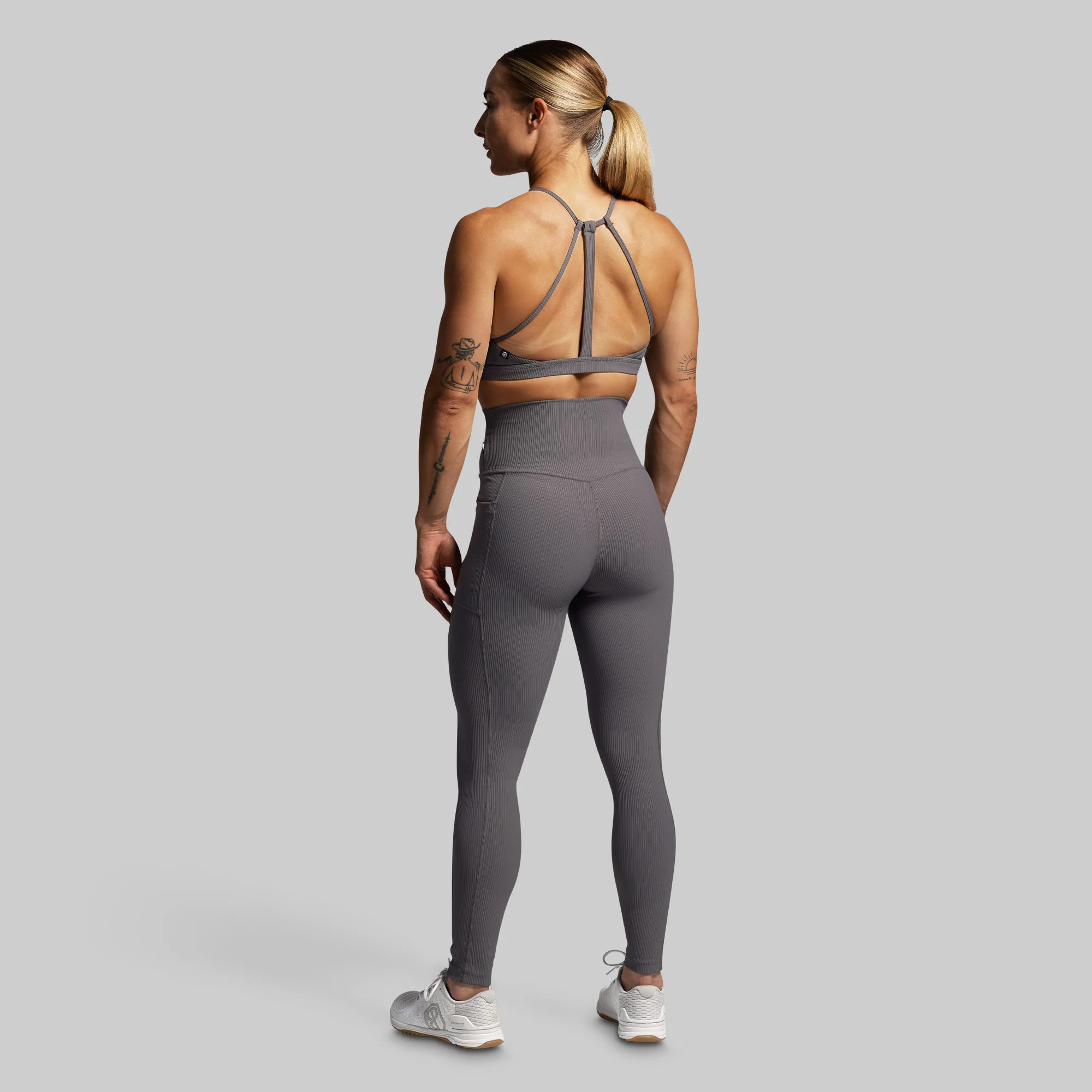 Limitless Legging w/ Pockets (Dark Grey) - Image 6