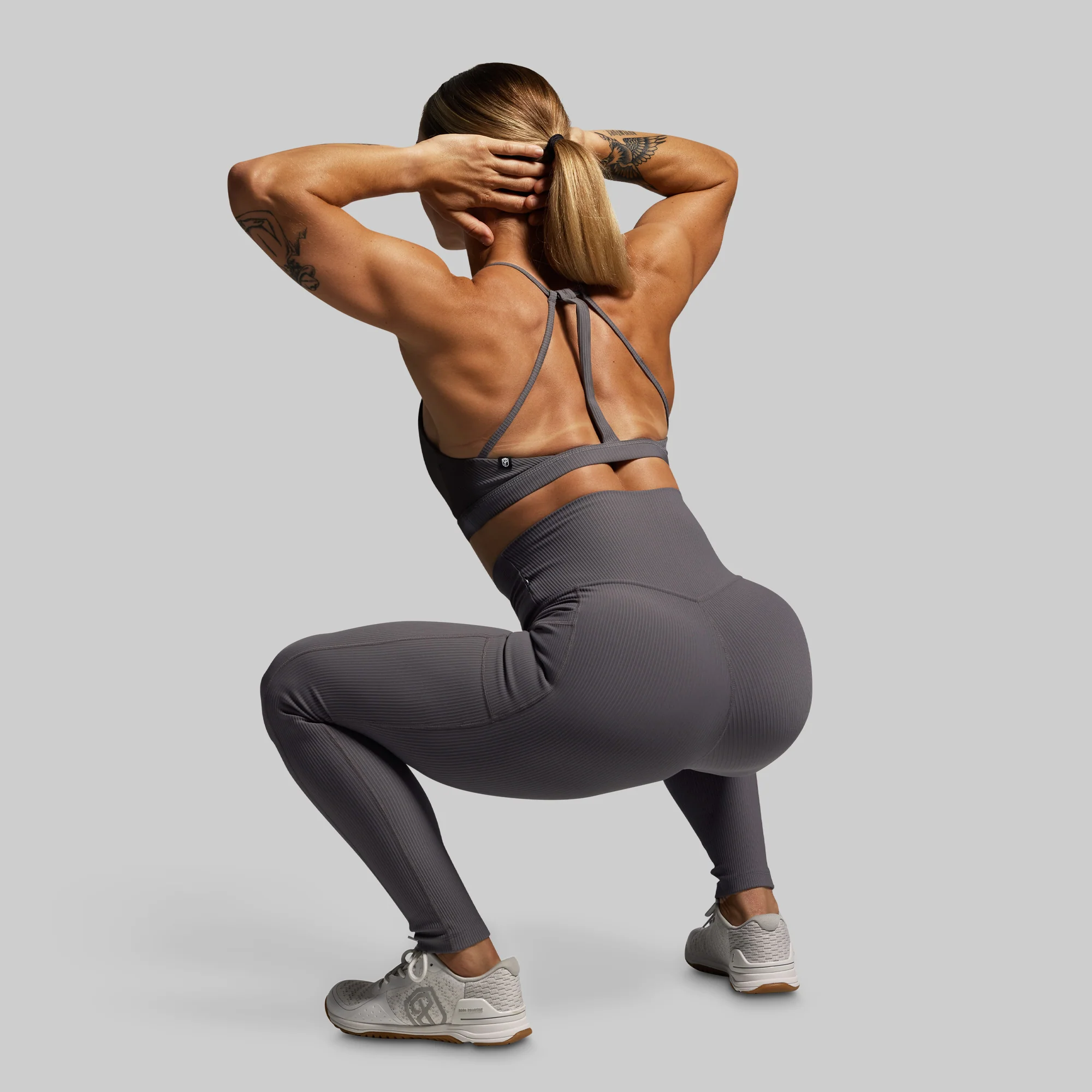 Limitless Legging w/ Pockets (Dark Grey) - Image 7