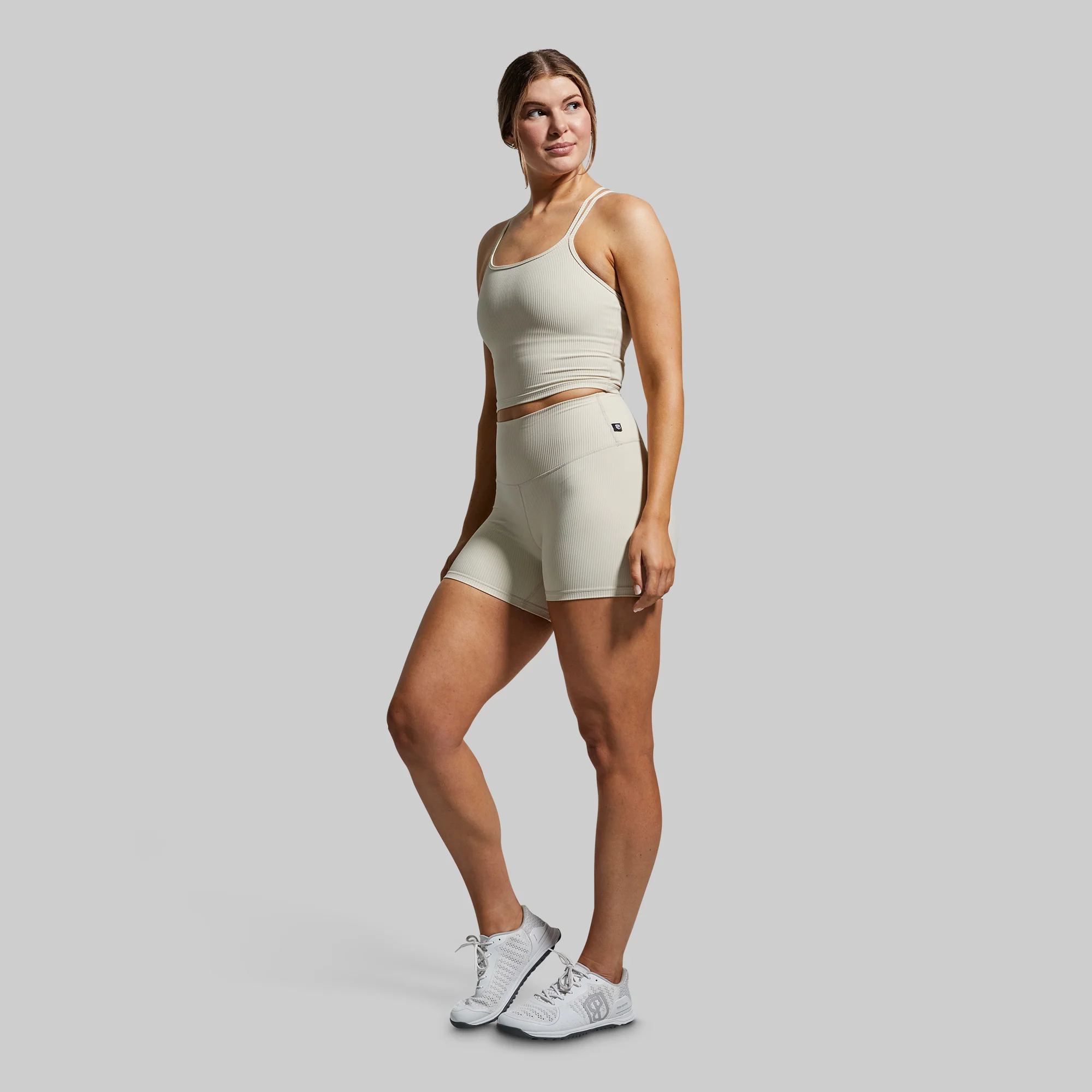 Limitless Sports Bra (Oatmeal) - Image 5
