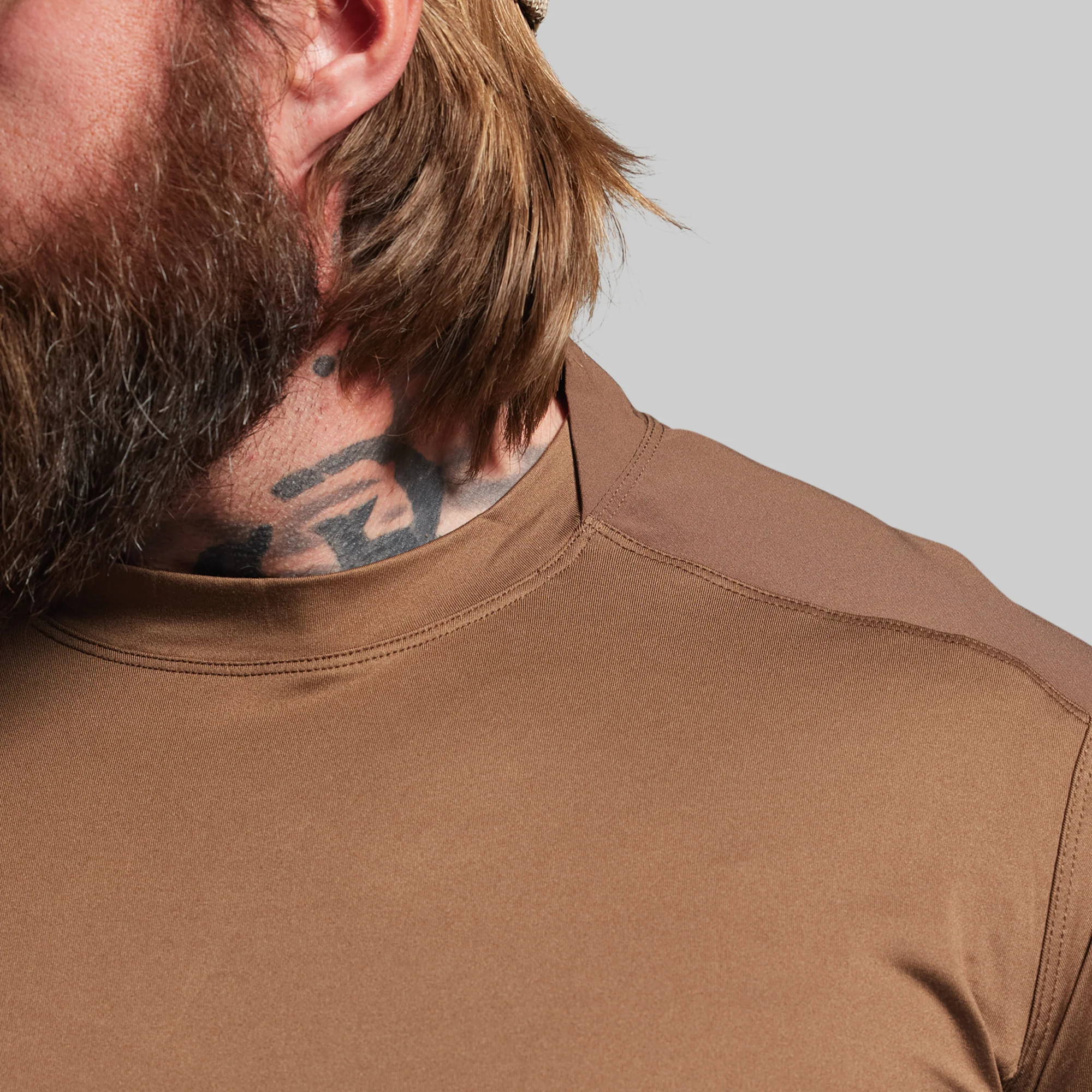 Long Sleeve Op Top (Coyote Brown) - Image 3