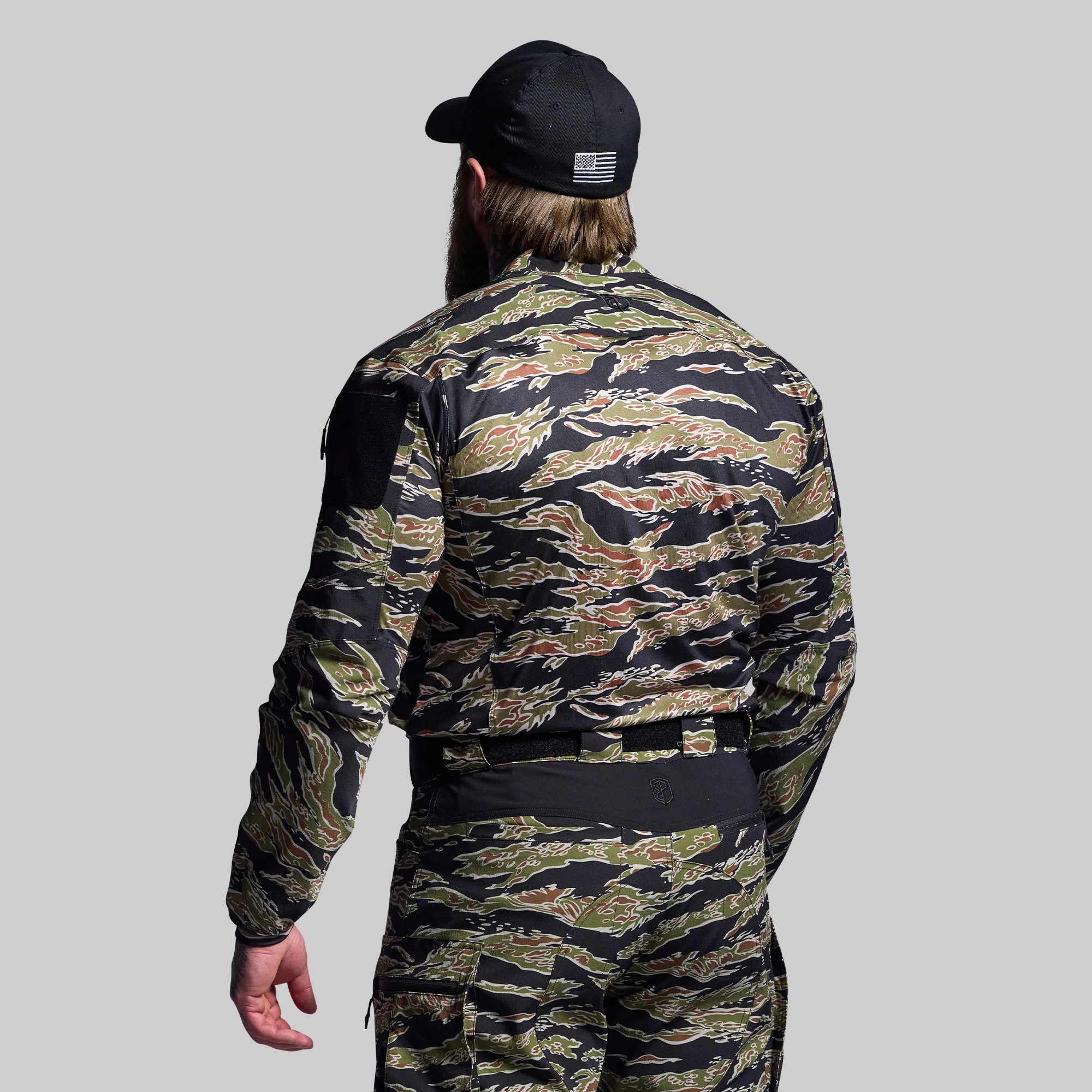 Long Sleeve Op Top (Jungle Tiger) - Image 2