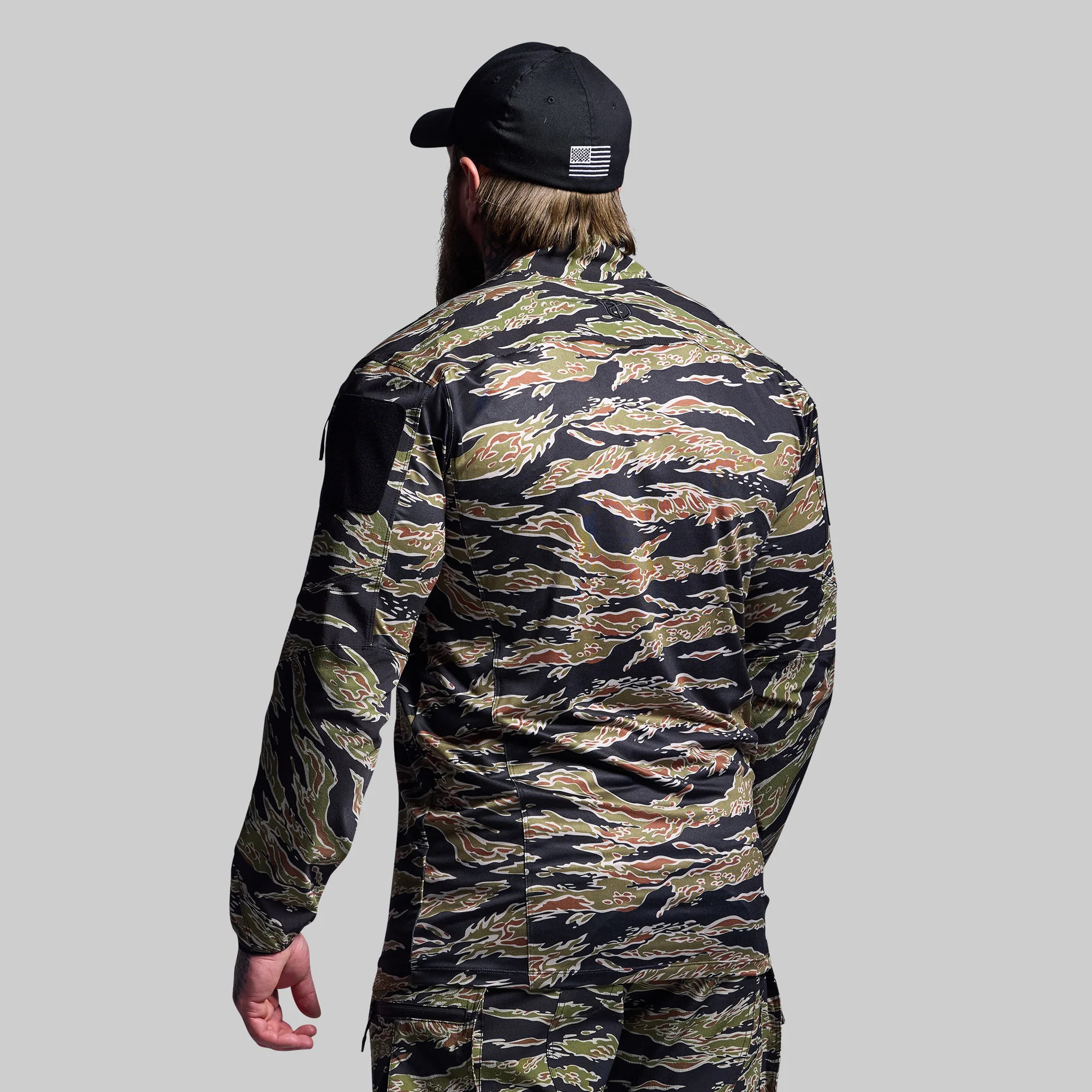 Long Sleeve Op Top (Jungle Tiger) - Image 9