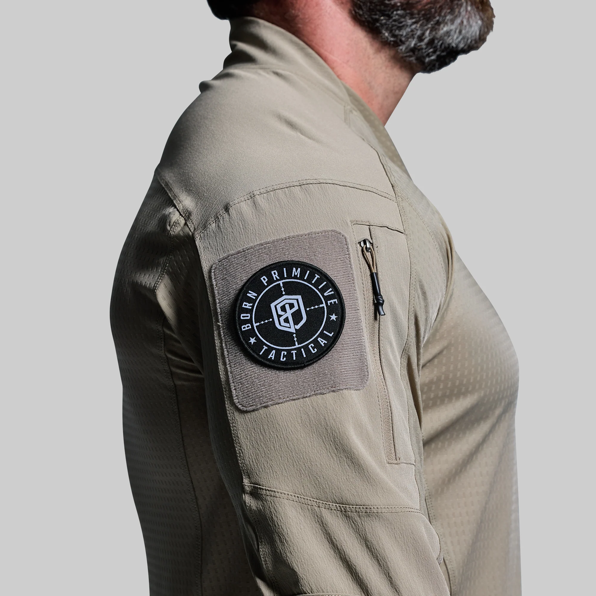 Long Sleeve Op Top Pro (Desert Tan) - Image 4