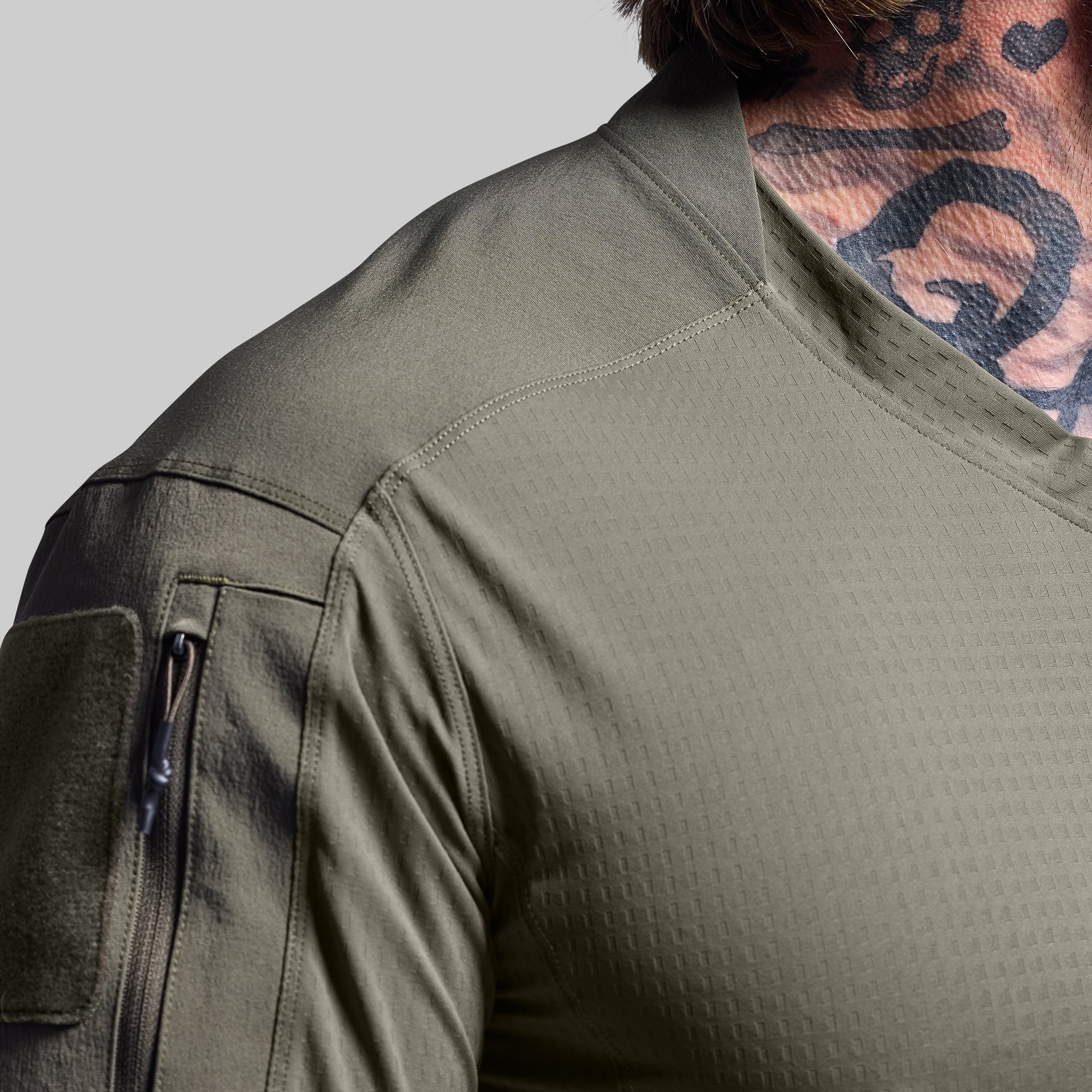 Long Sleeve Op Top Pro (Ranger Green) - Image 4