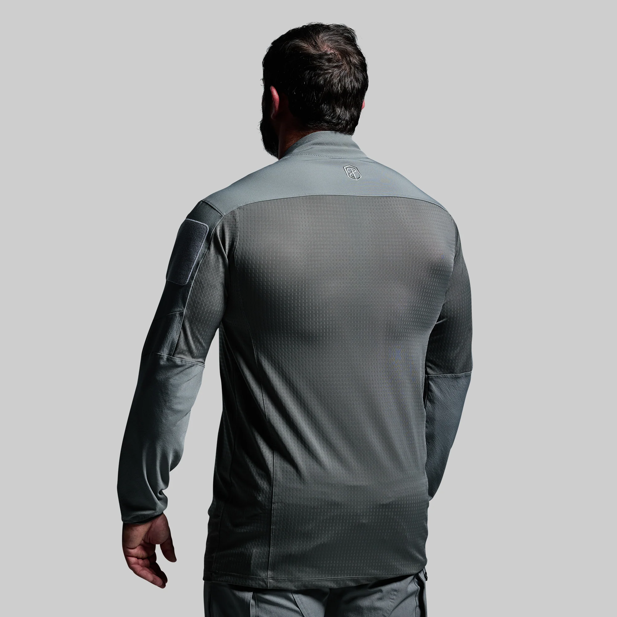 Long Sleeve Op Top Pro (Wolf Grey) - Image 2
