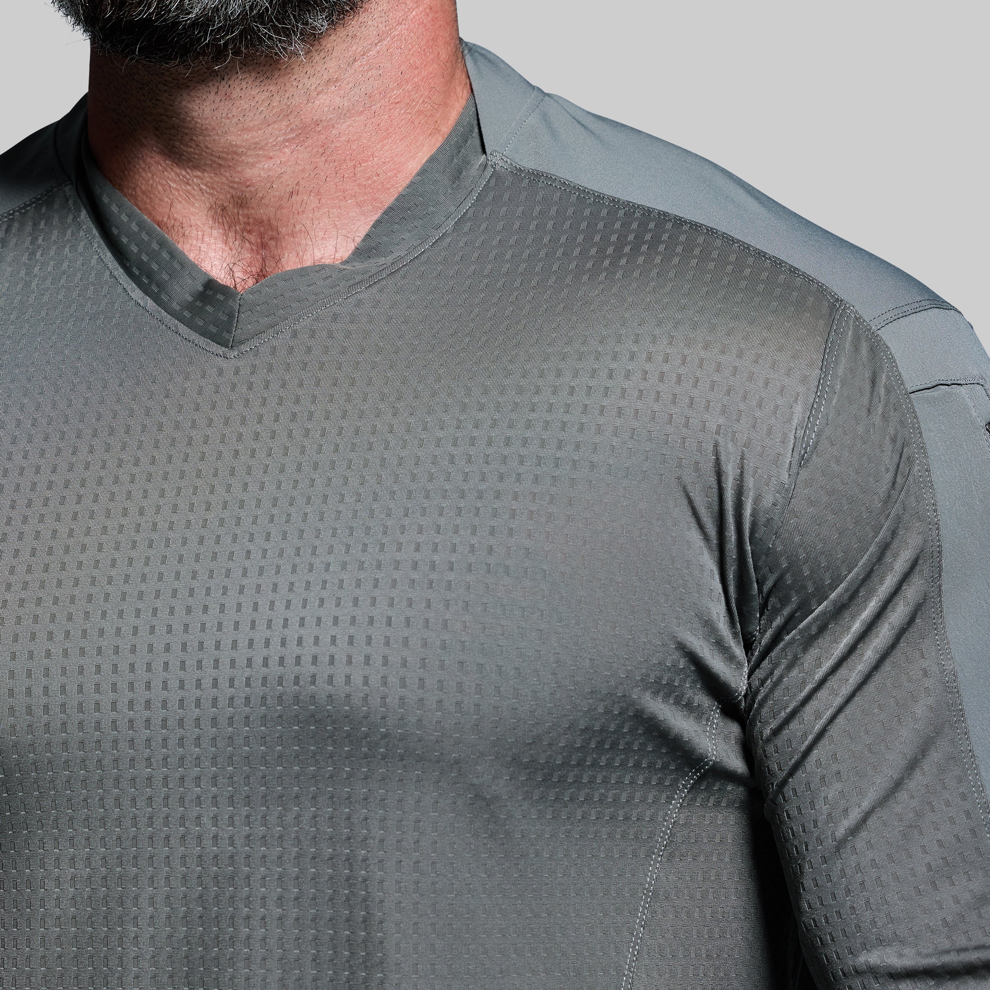 Long Sleeve Op Top Pro (Wolf Grey) - Image 6