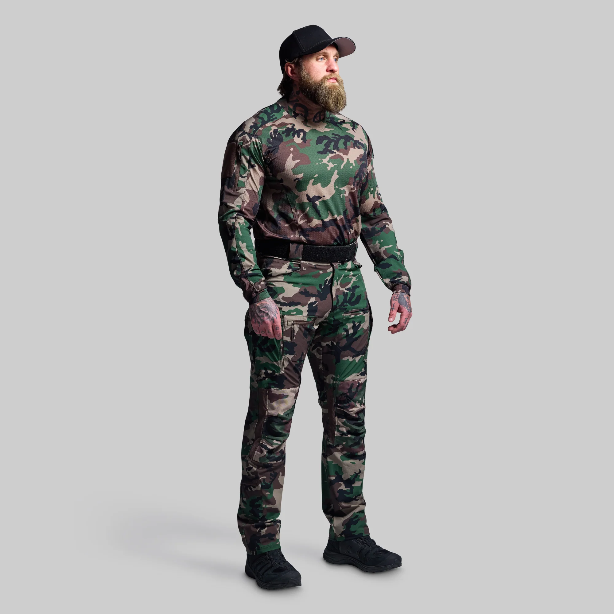 Long Sleeve Op Top Pro (Woodland) - Image 11