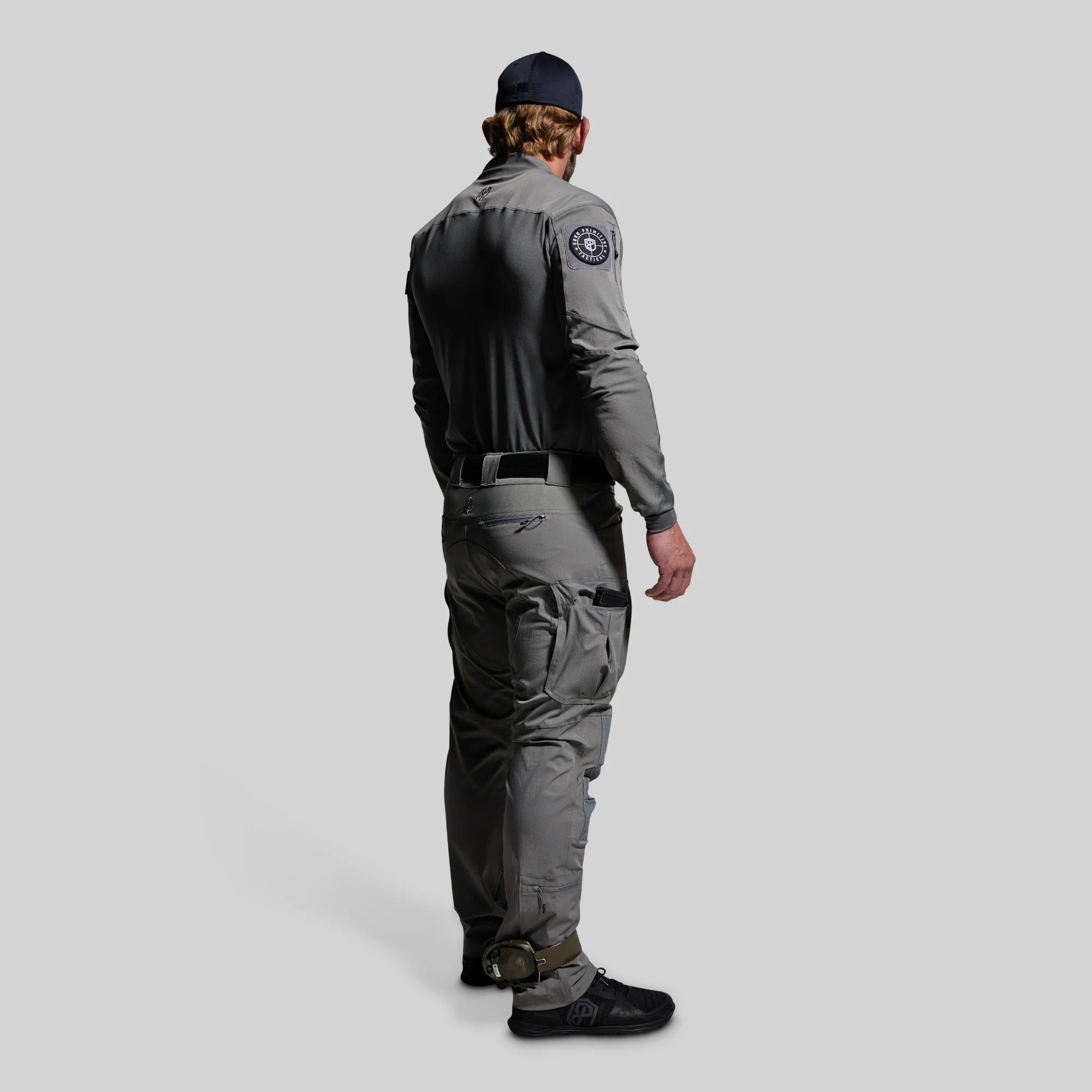Long Sleeve Op Top (Wolf Grey) - Image 8