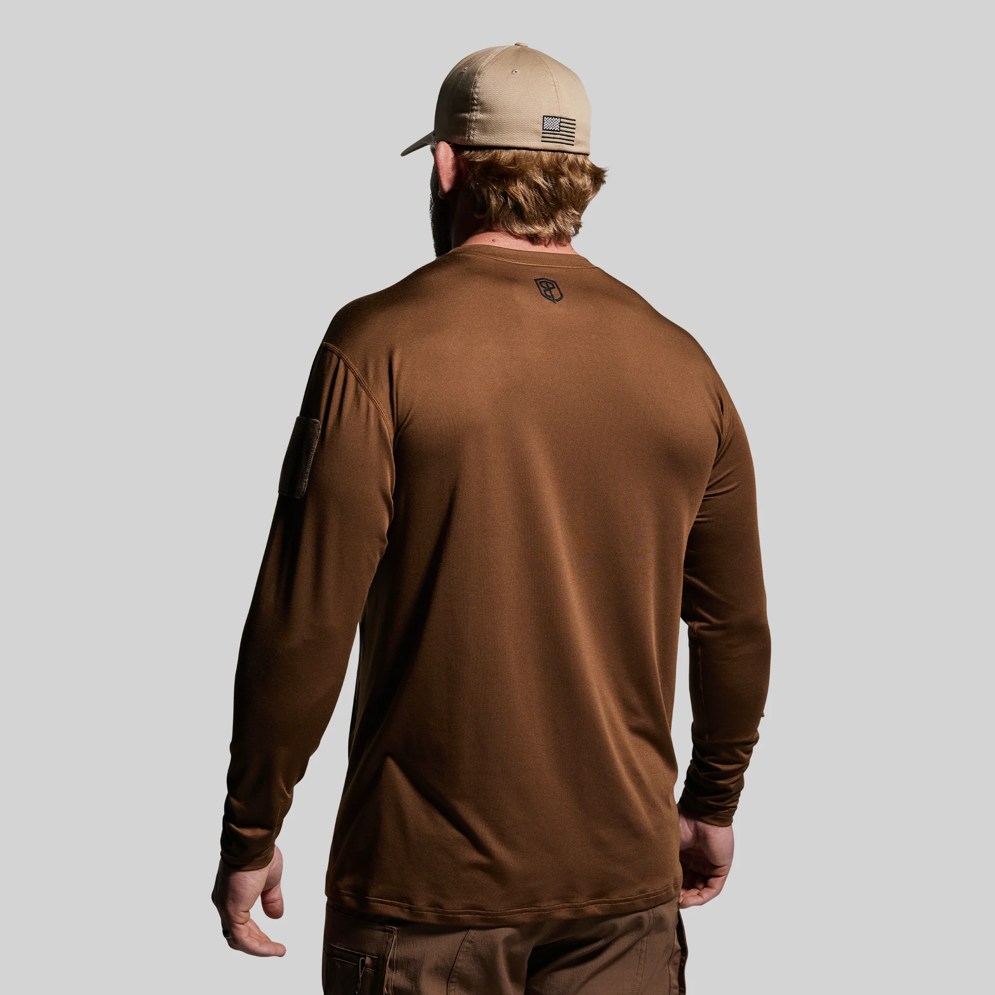 Long Sleeve Range Shirt (Coyote Brown) - Image 3