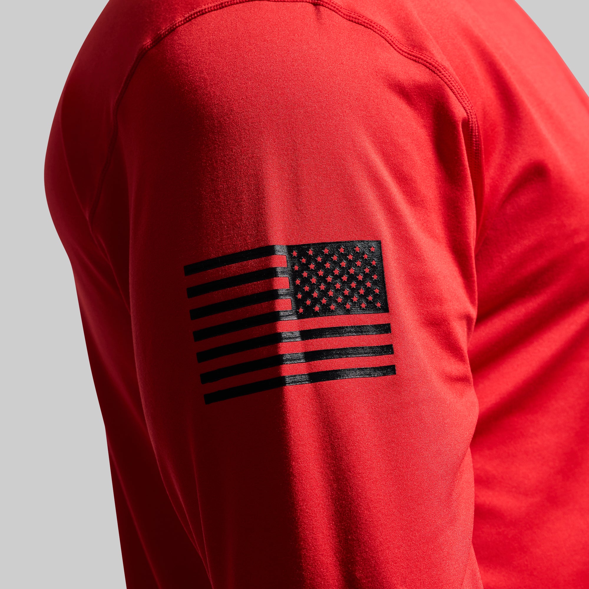 Long Sleeve Range Shirt Flag (Range Master Red) - Image 2