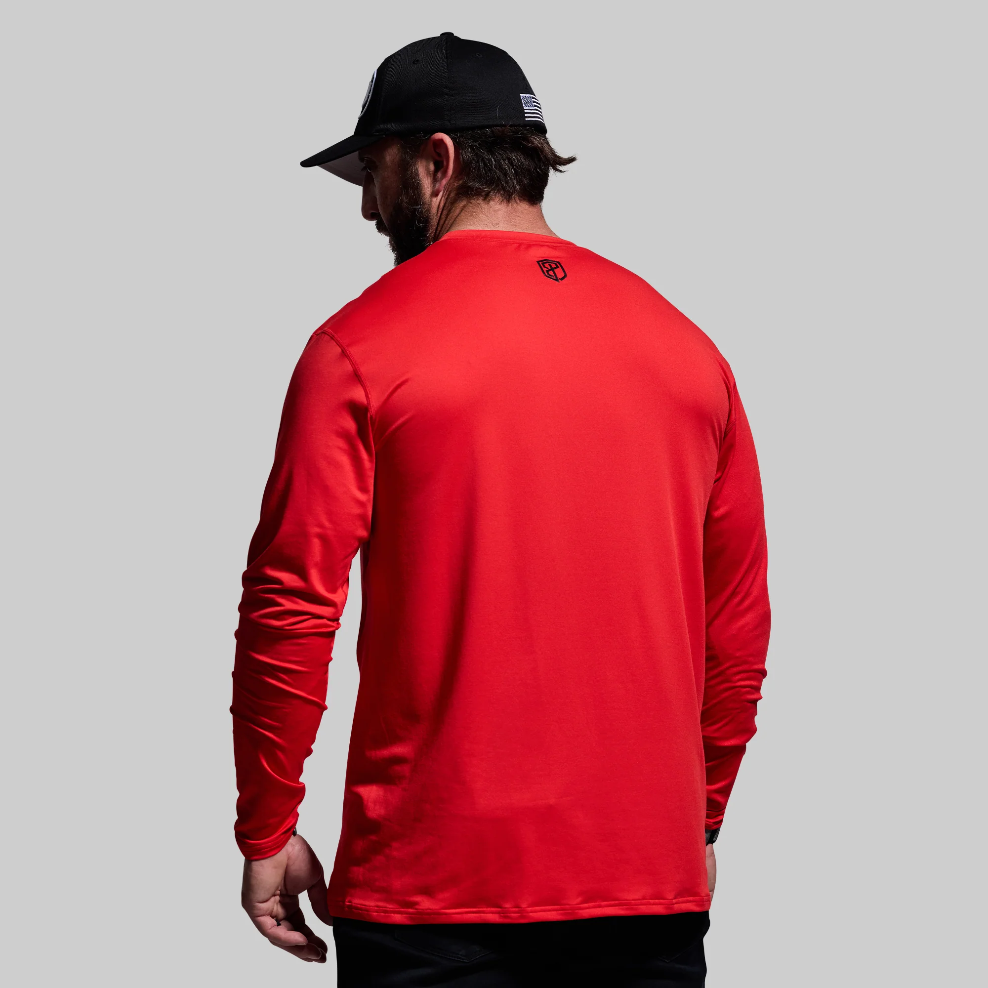 Long Sleeve Range Shirt Flag (Range Master Red) - Image 4