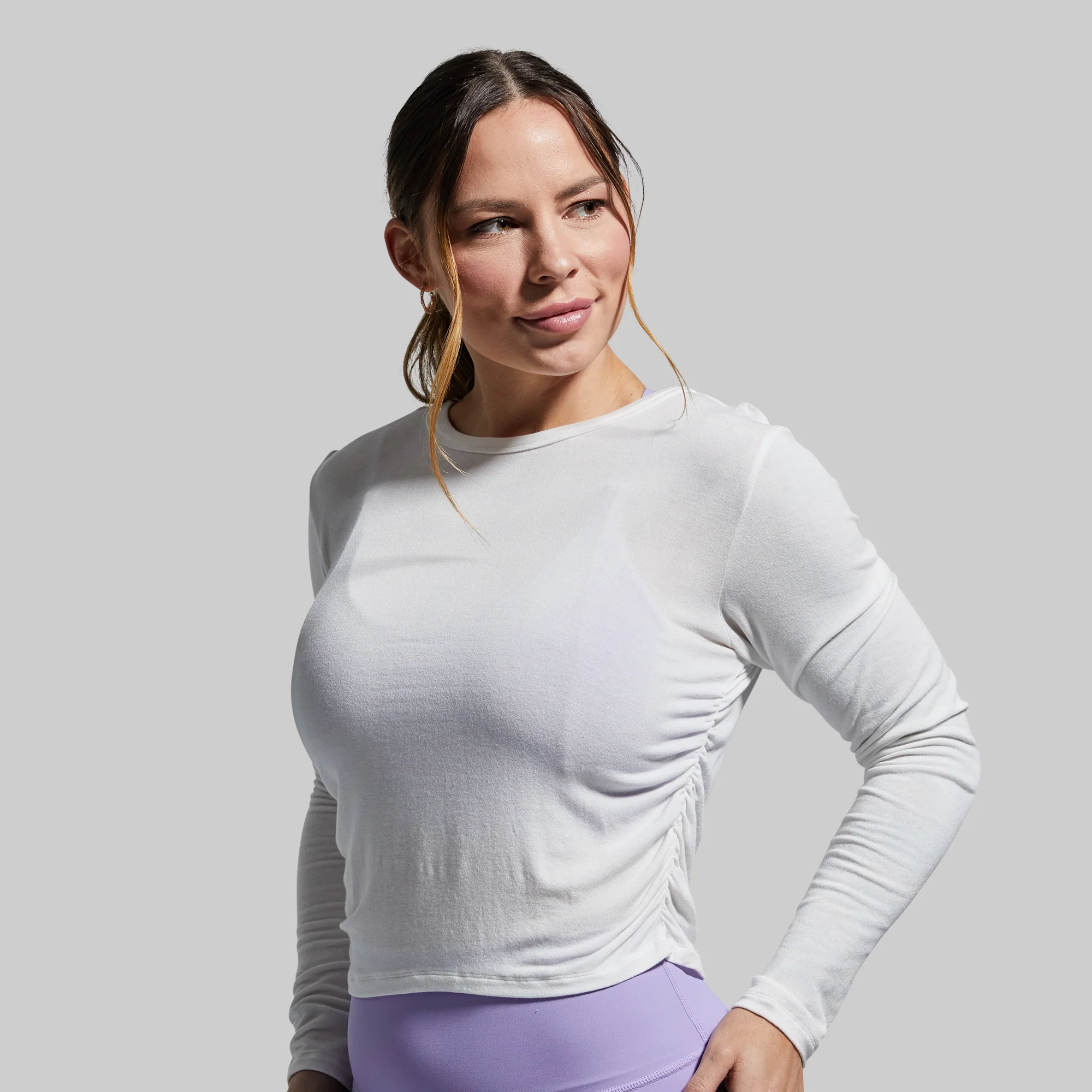 Look At Me Long Sleeve (White) - Image 3