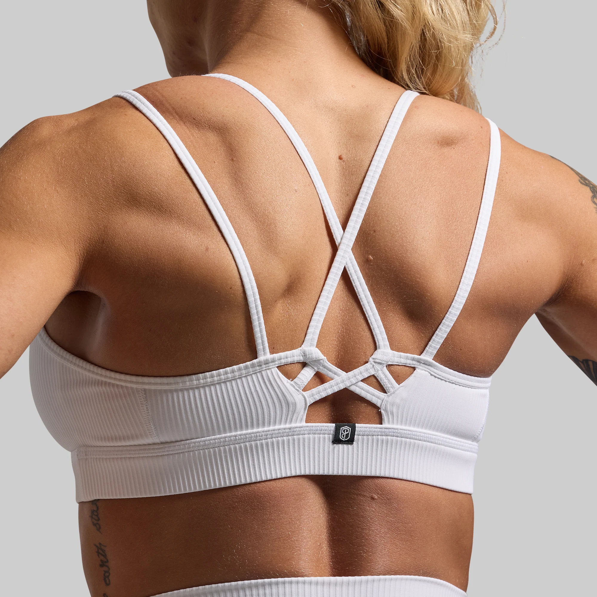 Lotus Sports Bra (White) - Image 3