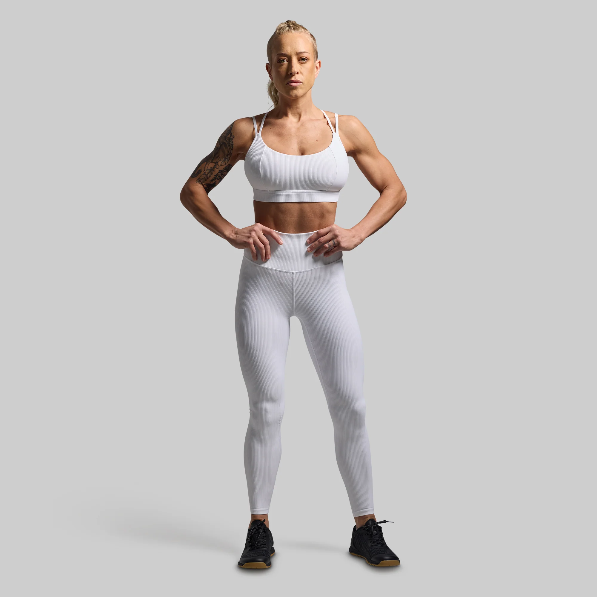 Lotus Sports Bra (White) - Image 5