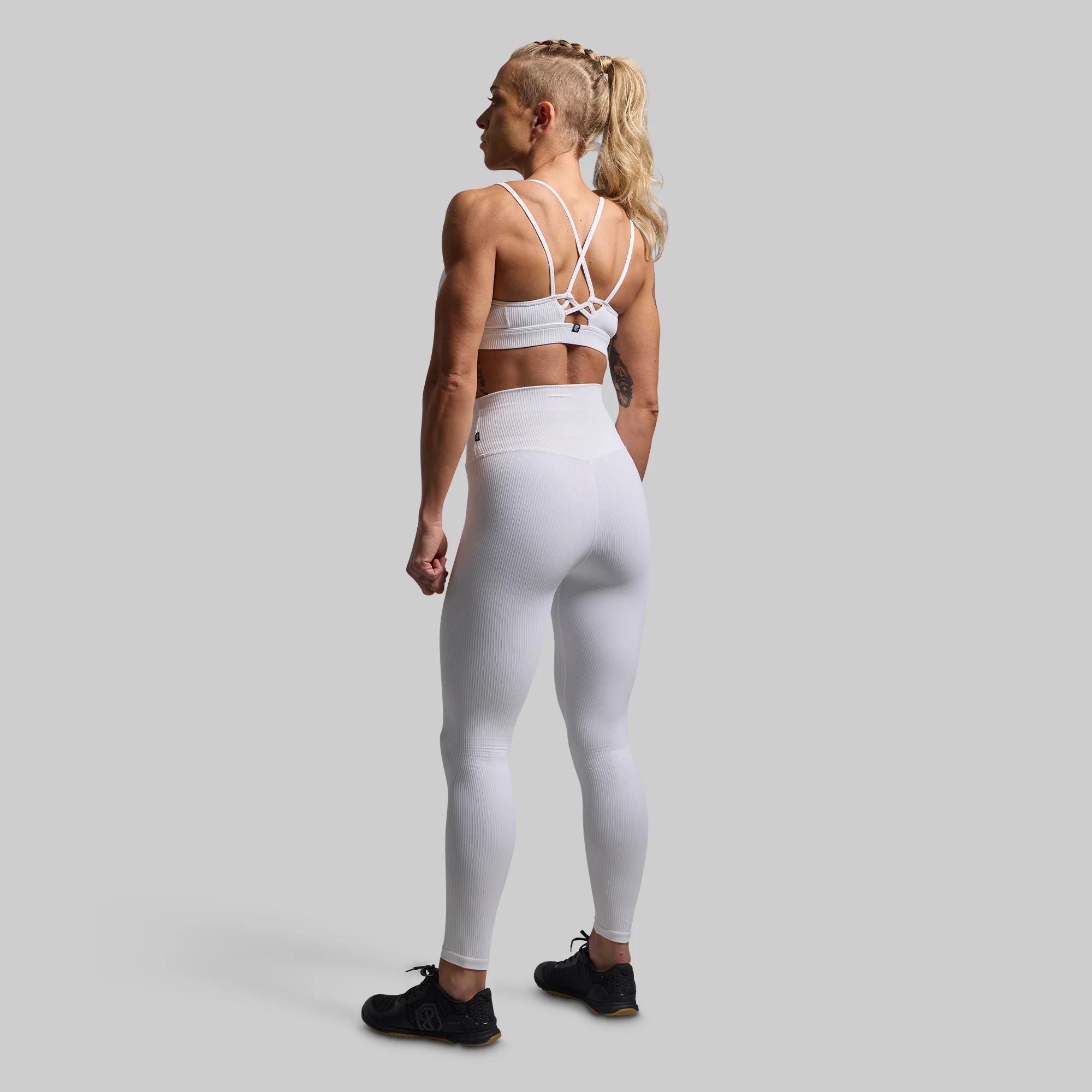 Lotus Sports Bra (White) - Image 6