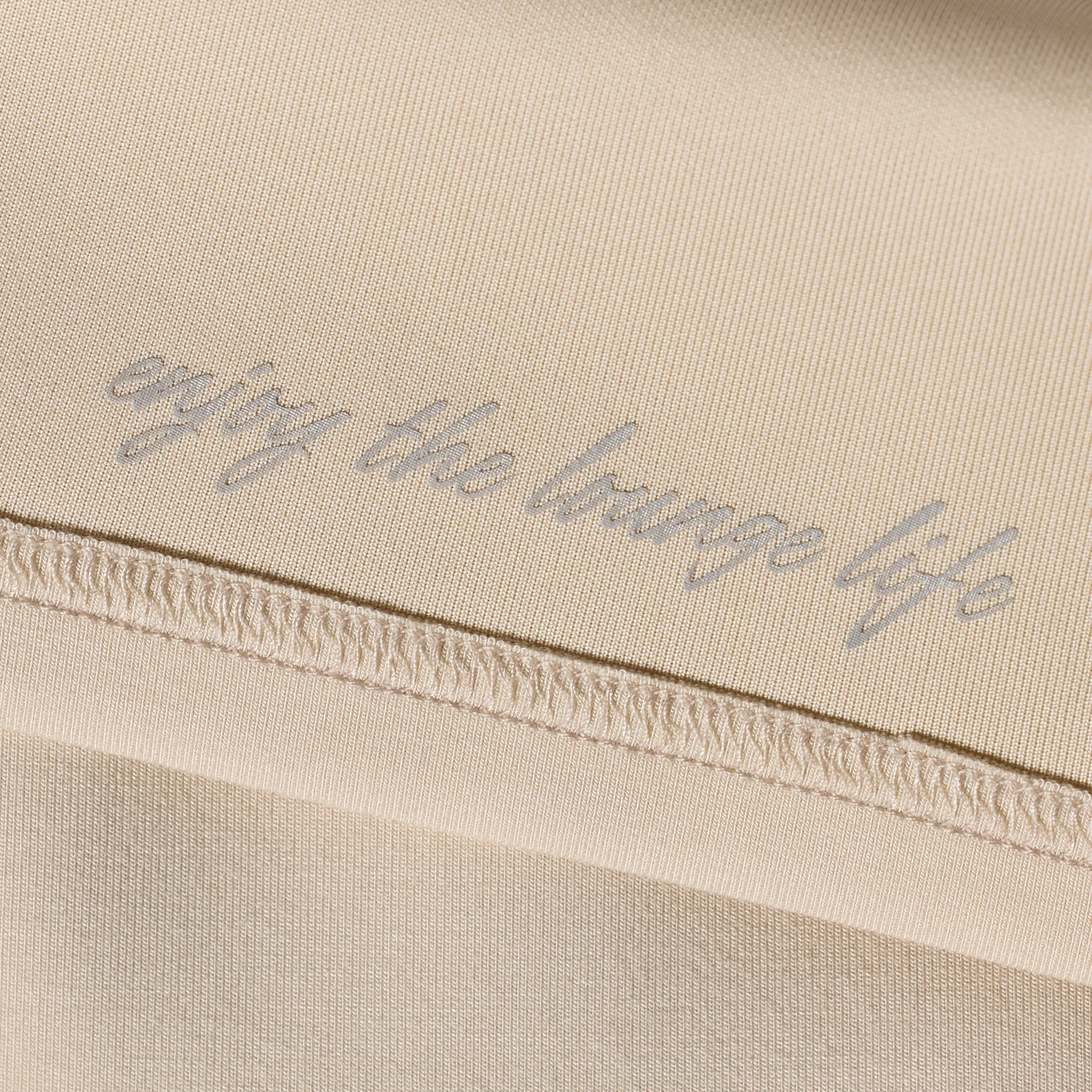 Lounge Lux Cropped Pullover (Oatmeal) - Image 4