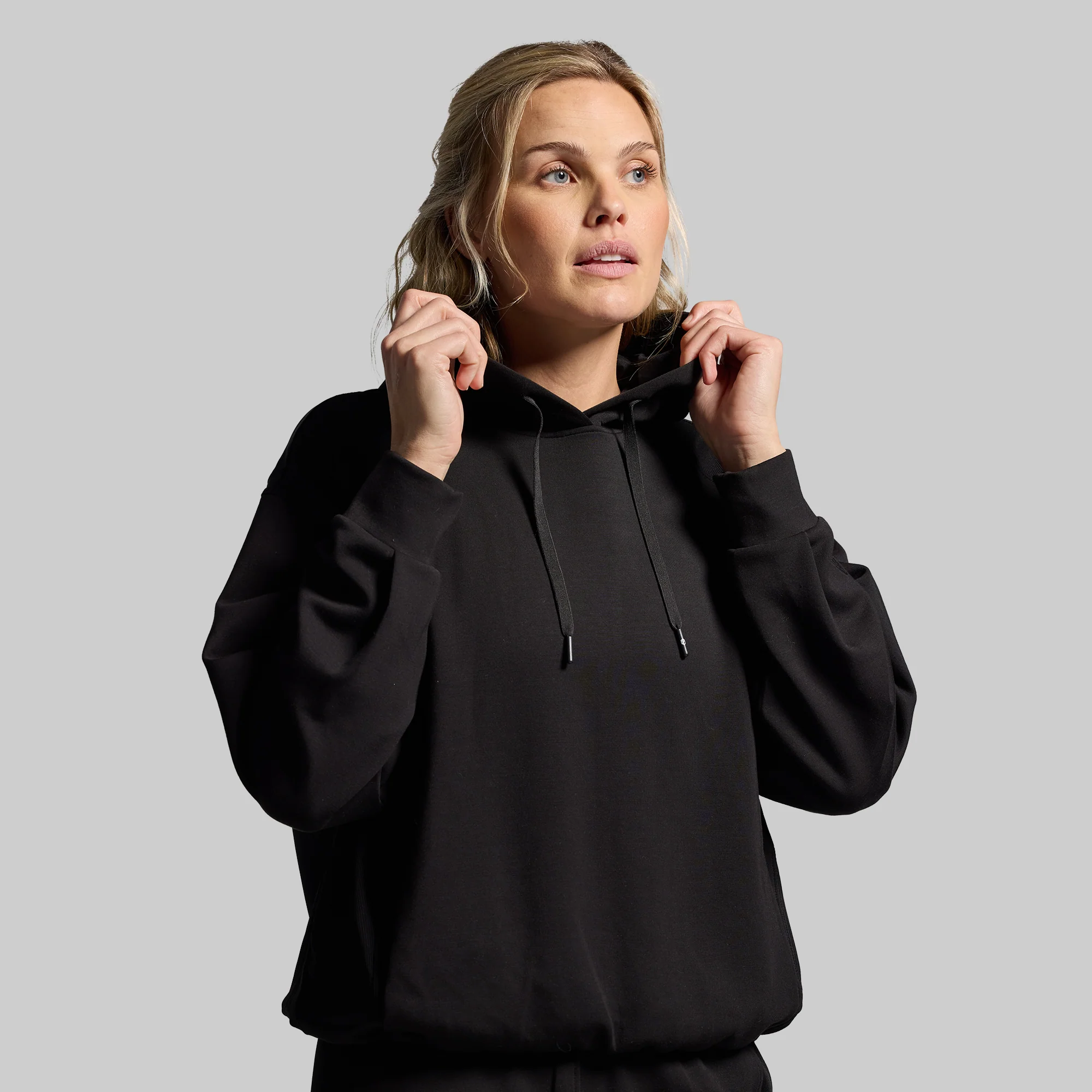 Lounge Lux Hoodie (Black) - Image 3