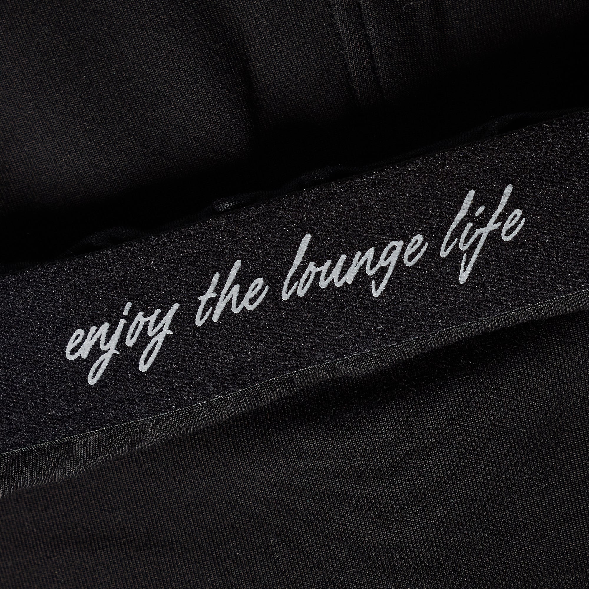 Lounge Lux Hoodie (Black) - Image 4