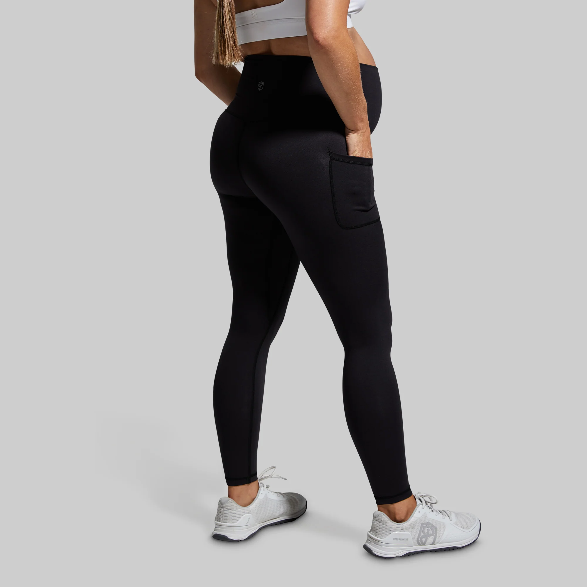 Maternity Legging w/ Pockets (Black) - Image 4