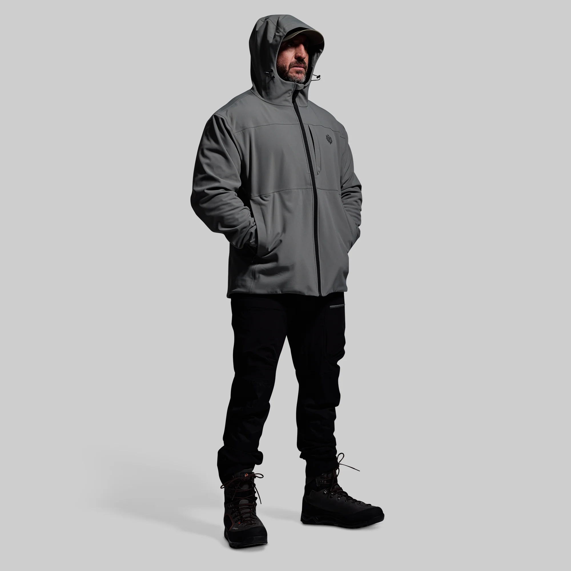 Men's Barrier Jacket (Wolf Grey) - Image 13