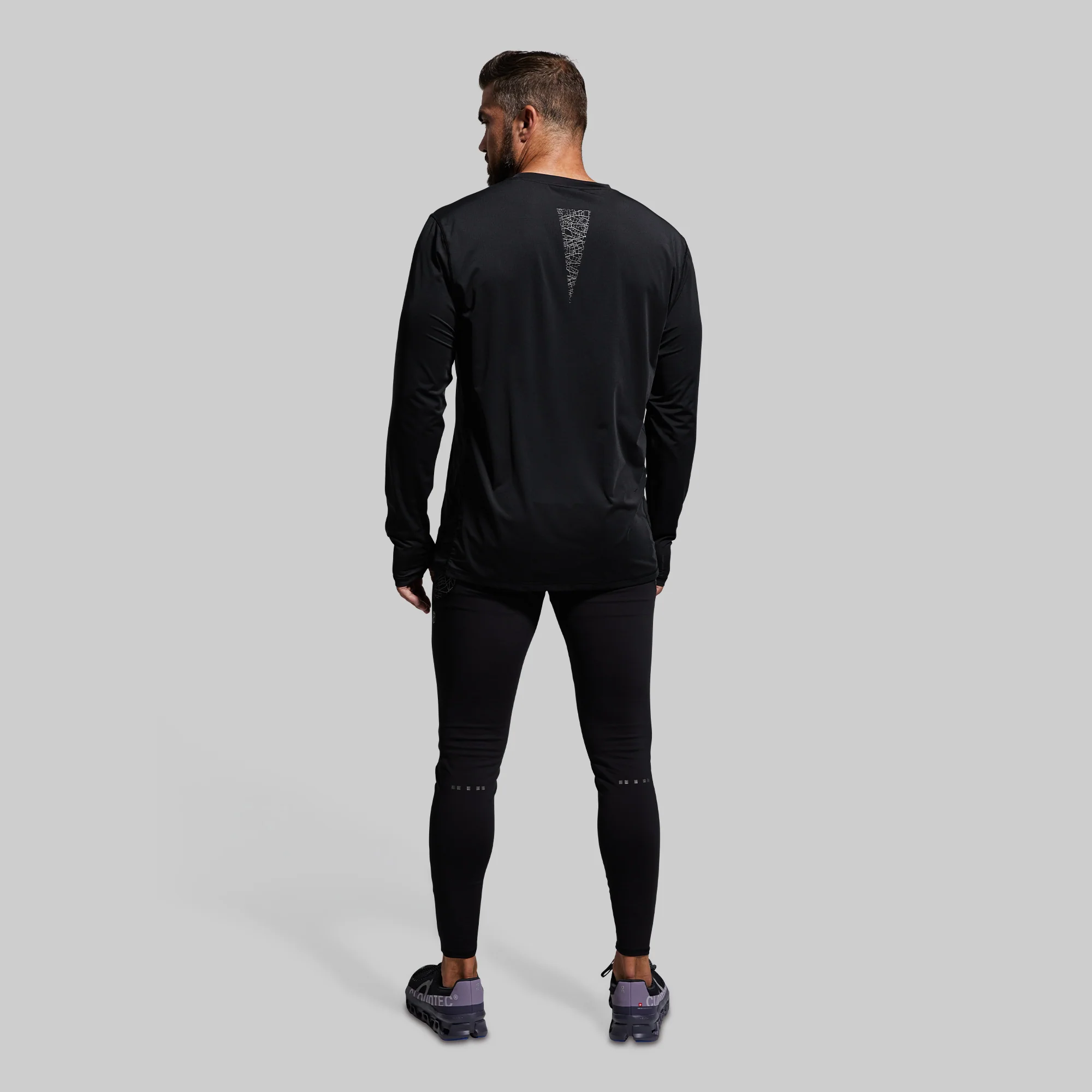 Men's Endurance Long Sleeve Shirt (Black) - Image 6