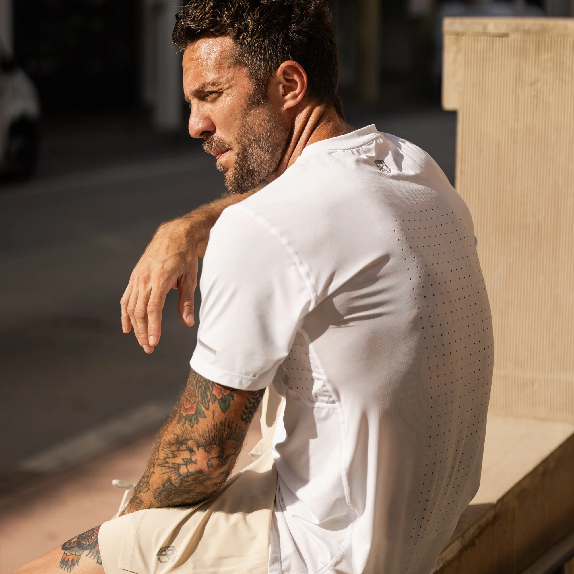 Men's Endurance Shirt (White) - Image 2